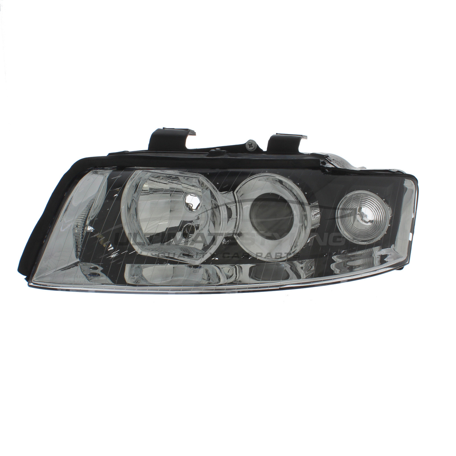 Audi A4 2001-2004 Halogen, Electric Without Motor, Headlight / Headlamp Passengers Side (LH)