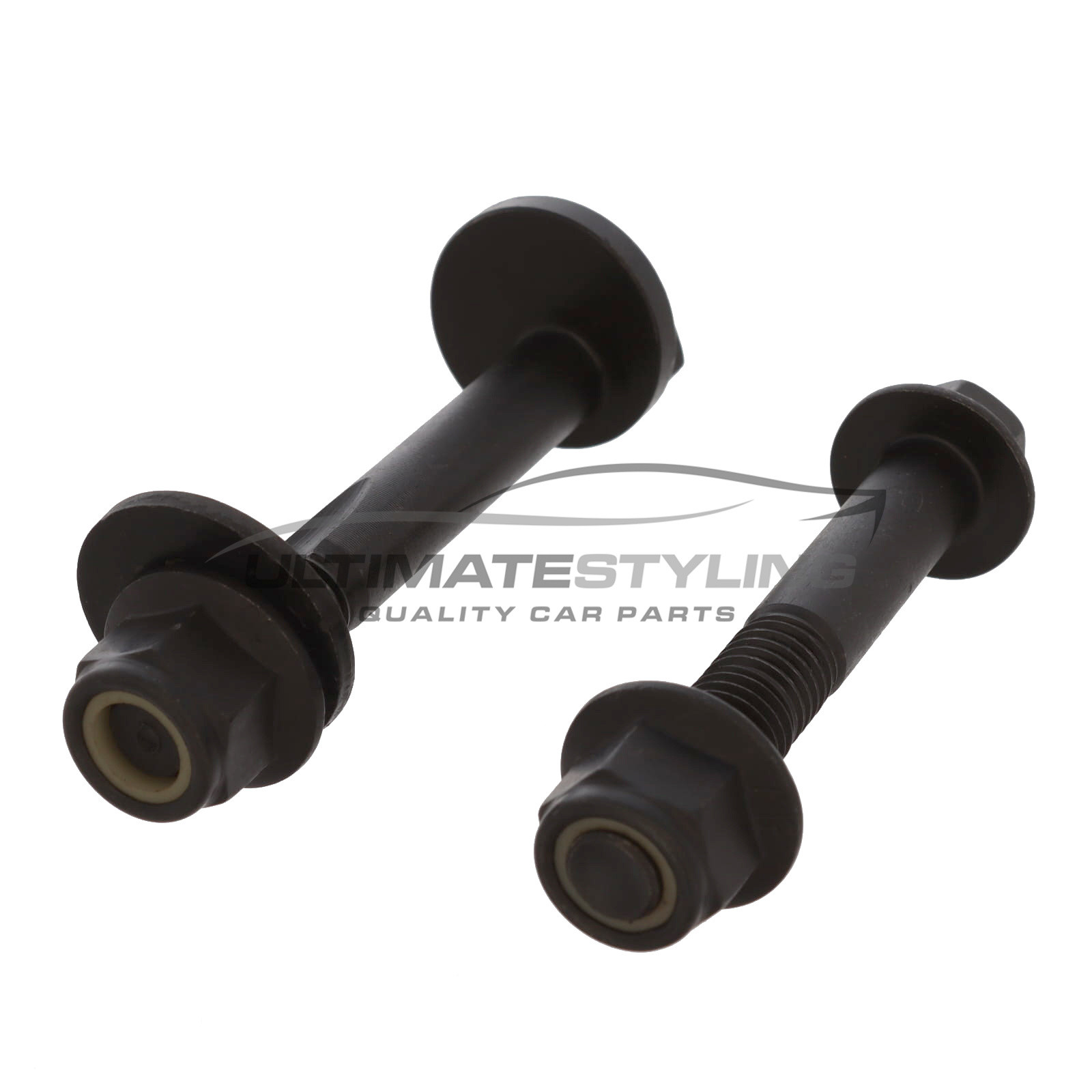 Ford C-Max 2007-2011 / Focus 1998-2012 / C-Max 2003-2007 , Mazda 3 Hatchback 2004-2014 / Mazda 3 Saloon 2004-2011 , Volvo C70 2006-2014 / V40 2004-2013 / V50 2004-2013 - Rear Lower Control Arm Camber Bolt & Washer Fitting Kit - Universal - Left Or Right