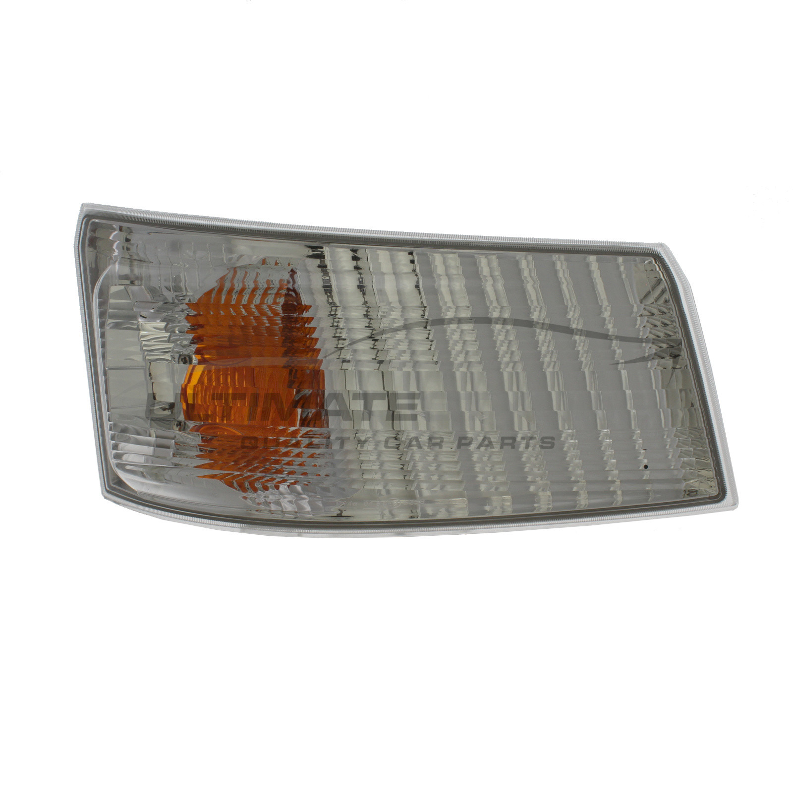 Mitsubishi Canter 2012-> Front Indicator Light - Clear Lens -Includes Round Amber Insert - Drivers Side Right Hand