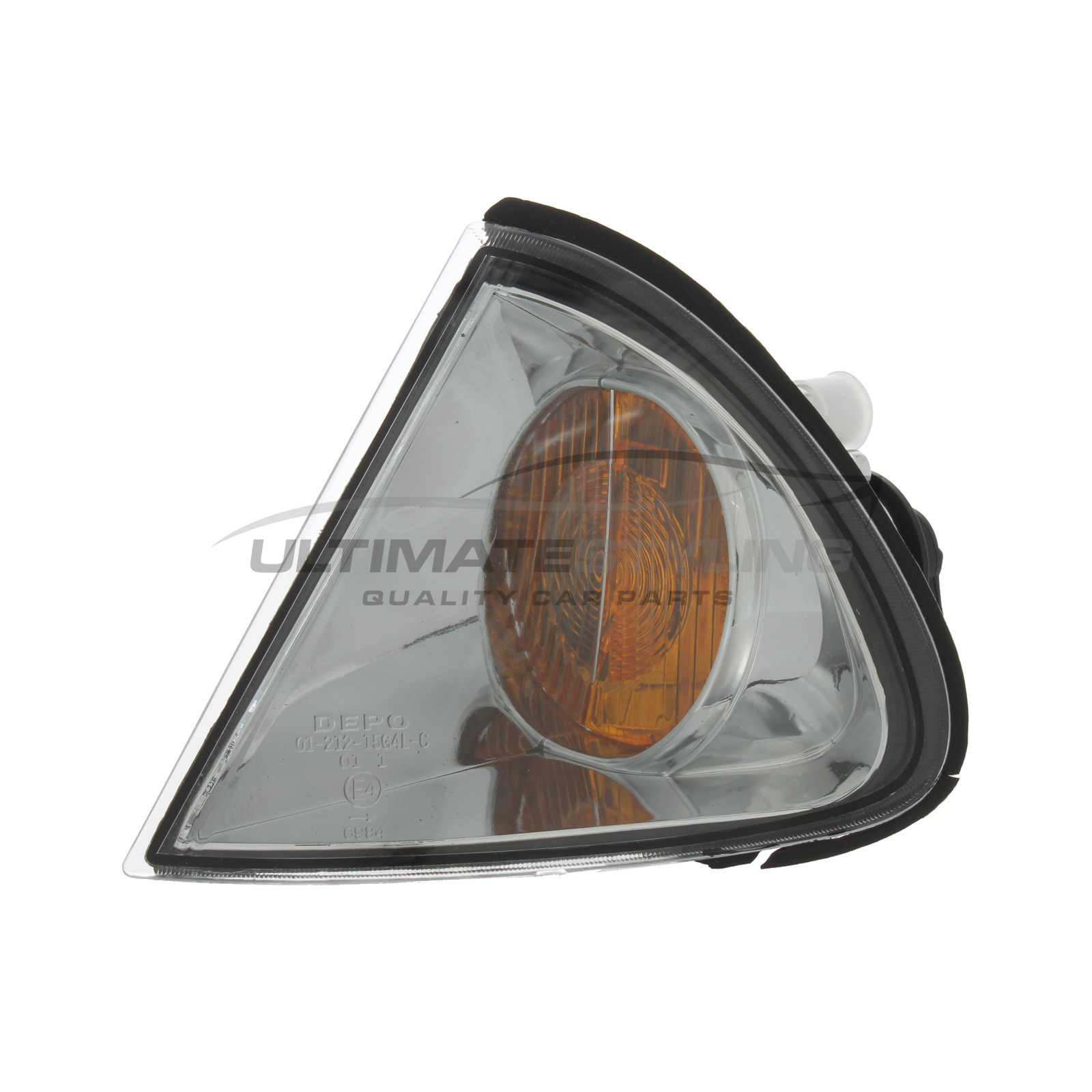 Toyota Avensis 2000-2003 Crystal Clear Front Indicator Includes Bulb Holder - Passenger Side (LH)