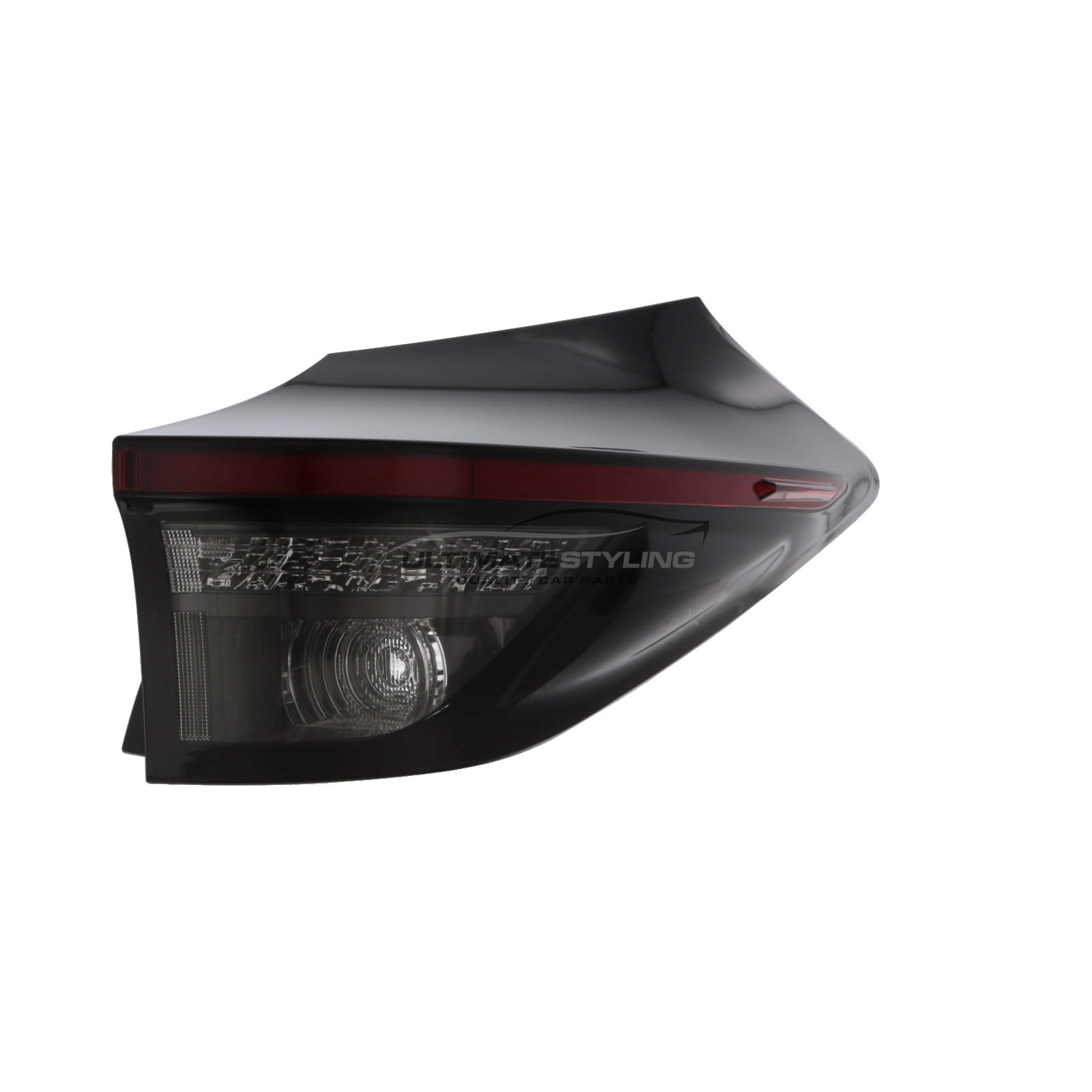 Toyota Yaris Cross 2021-> Rear Light / Tail Light - Outer (Wing) - Clear Indicator - LED Type - Drivers Side Right Hand