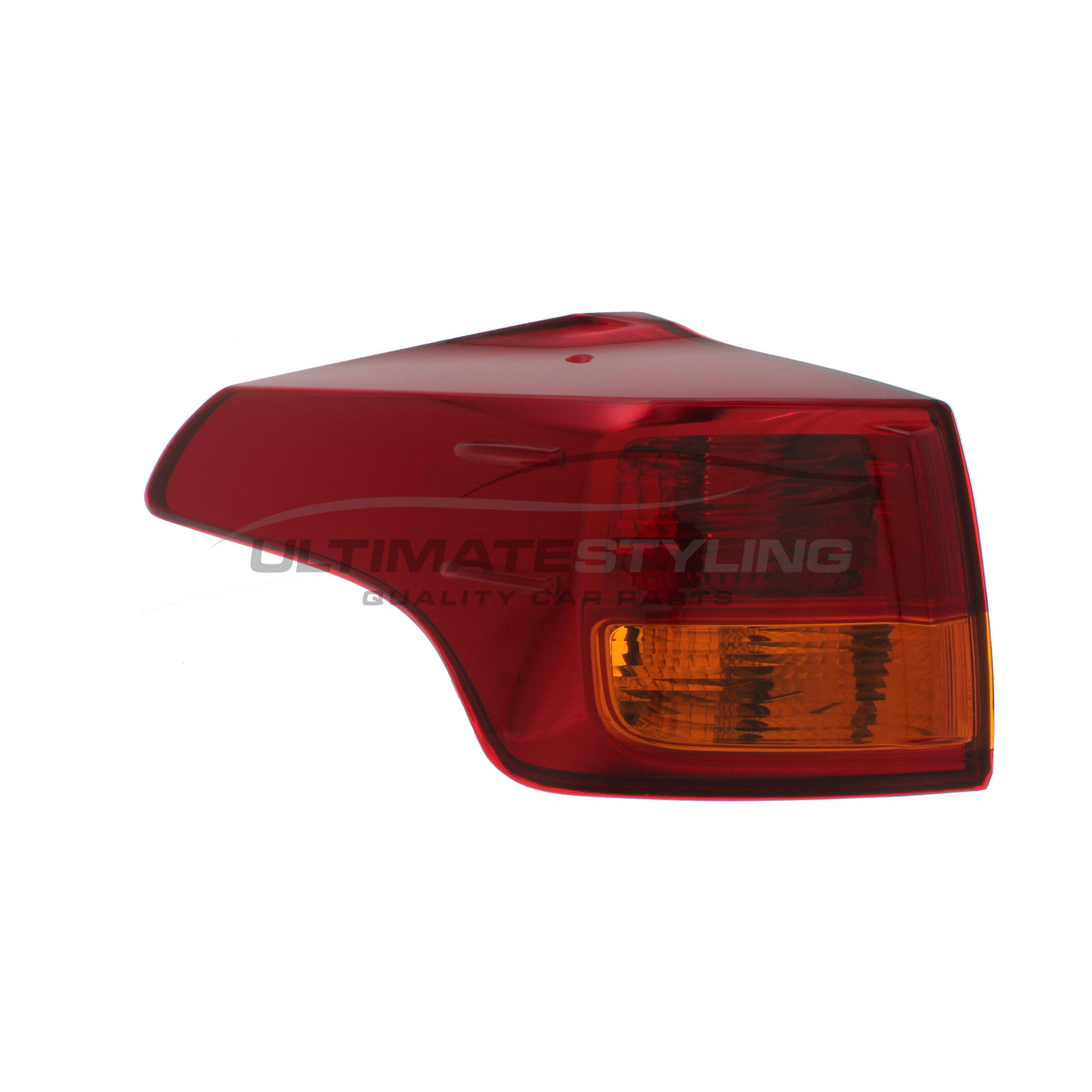 Toyota RAV-4 2013-2016 Non-LED with Amber Indicator Rear Light / Tail Light Excluding Bulb Holder Passenger Side (LH)