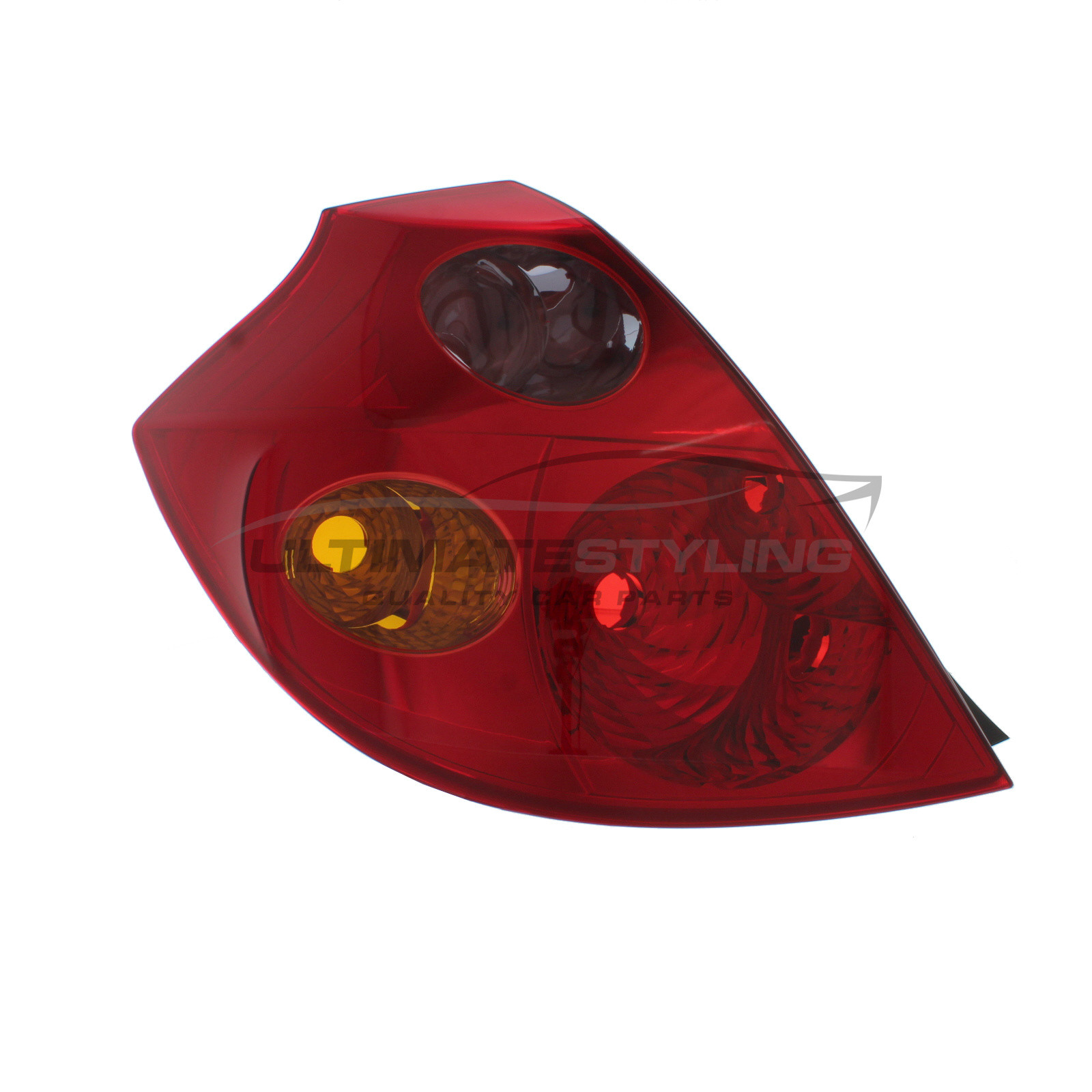Kia Ceed 2007-2010 Non-LED with Amber Indicator Rear Light / Tail Light Excluding Bulb Holder Passenger Side (LH)