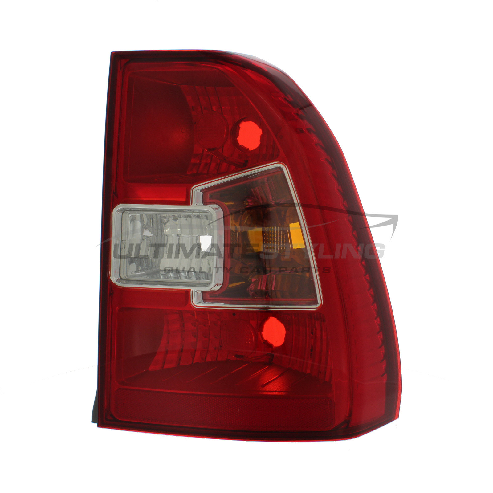 Kia Sportage 2009-2010 Non-LED with Amber Indicator Rear Light / Tail Light Excluding Bulb Holder Drivers Side (RH)