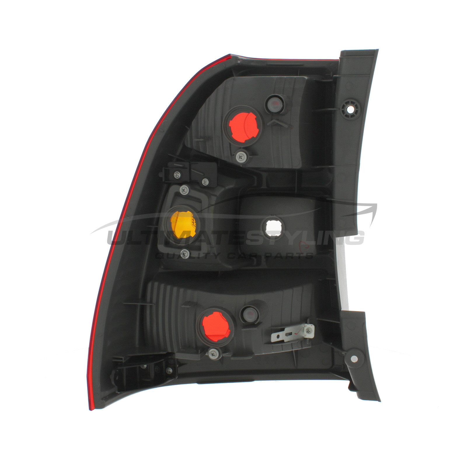 Kia Sportage 2009-2010 Non-LED with Amber Indicator Rear Light / Tail Light Excluding Bulb Holder Drivers Side (RH)