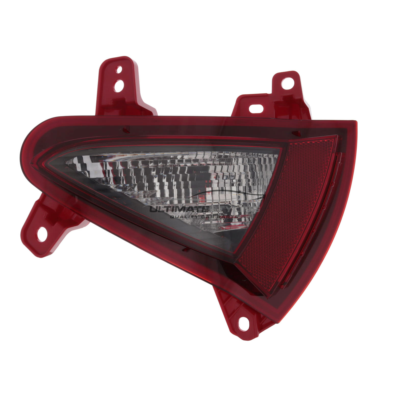 Kia Sportage 2021-> Rear Fog Light & Reflector - Clear Lens / Red Reflector - Drivers Side Right Hand