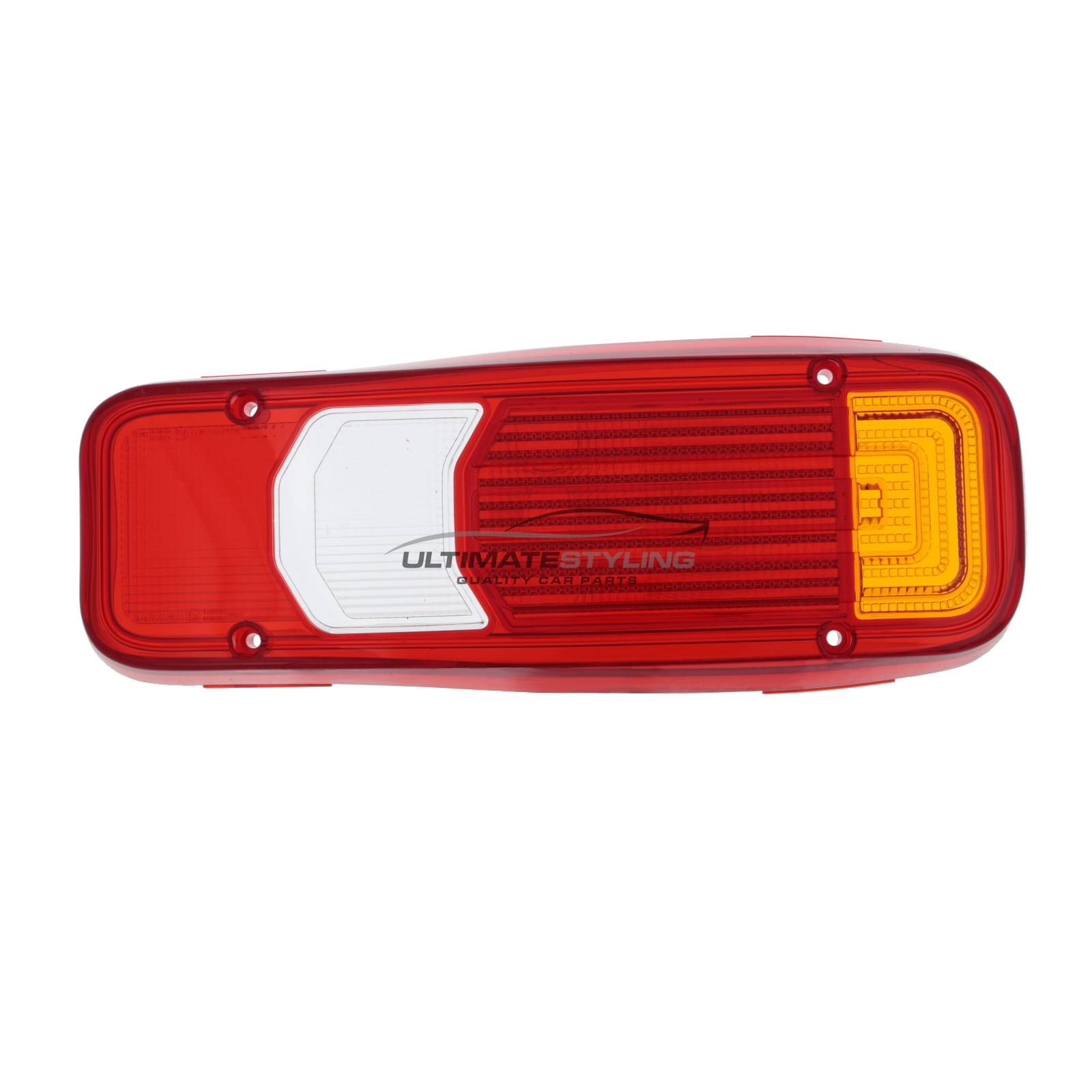 Iveco Daily 2021-> Rear Light / Tail Light - Lens Only - Amber Indicator - Universal - Drivers Right or Passenger Left