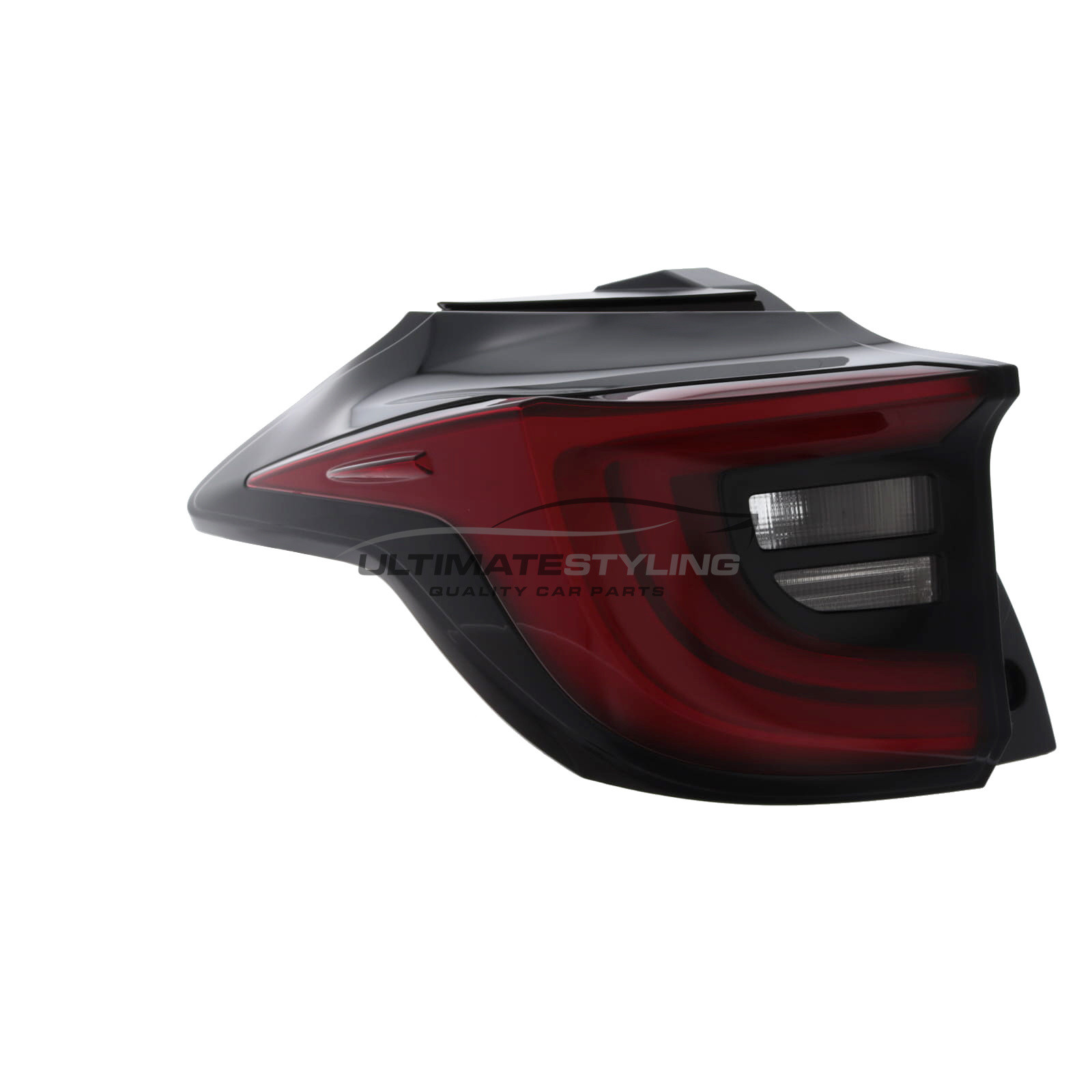 Toyota Yaris 2020-> - Rear Light / Tail Light - LED Type - Smoked Indicator - Includes LED Bulbs & Bulb Holder - Passenger Side Left Hand