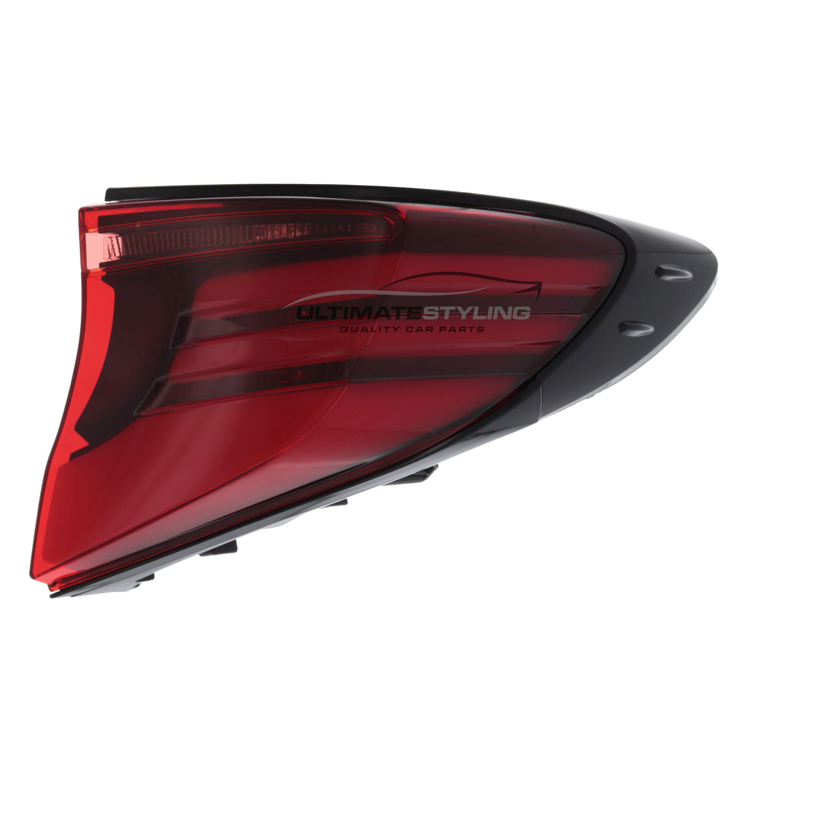 Toyota C-HR 2019-2024 - Rear Light / Tail Light - Outer (Wing) - LED Type - Red Indicator - Drivers Side Right Hand