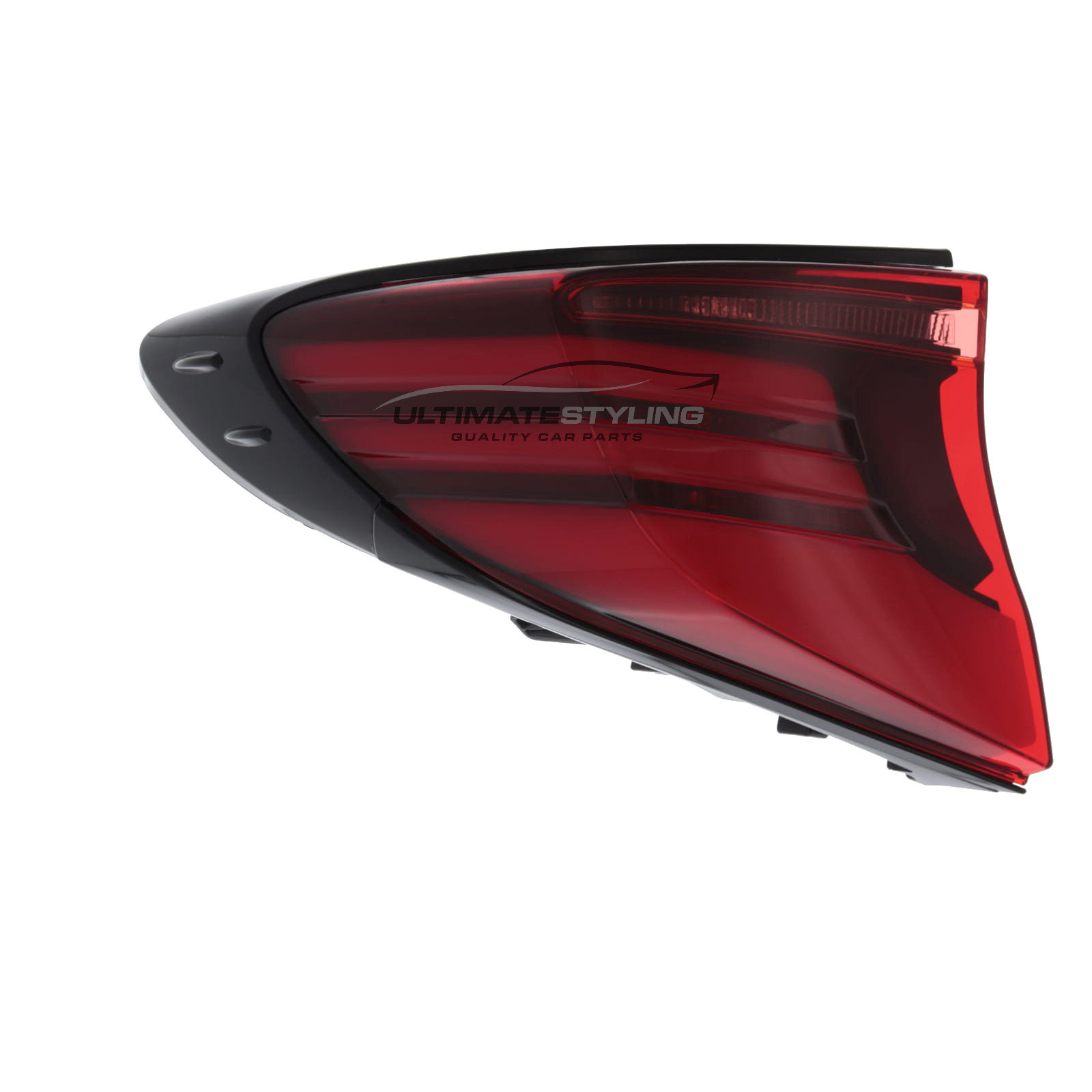 Toyota C-HR 2019-2024 - Rear Light / Tail Light - Outer (Wing) - LED Type - Red Indicator - Passenger Side Left Hand