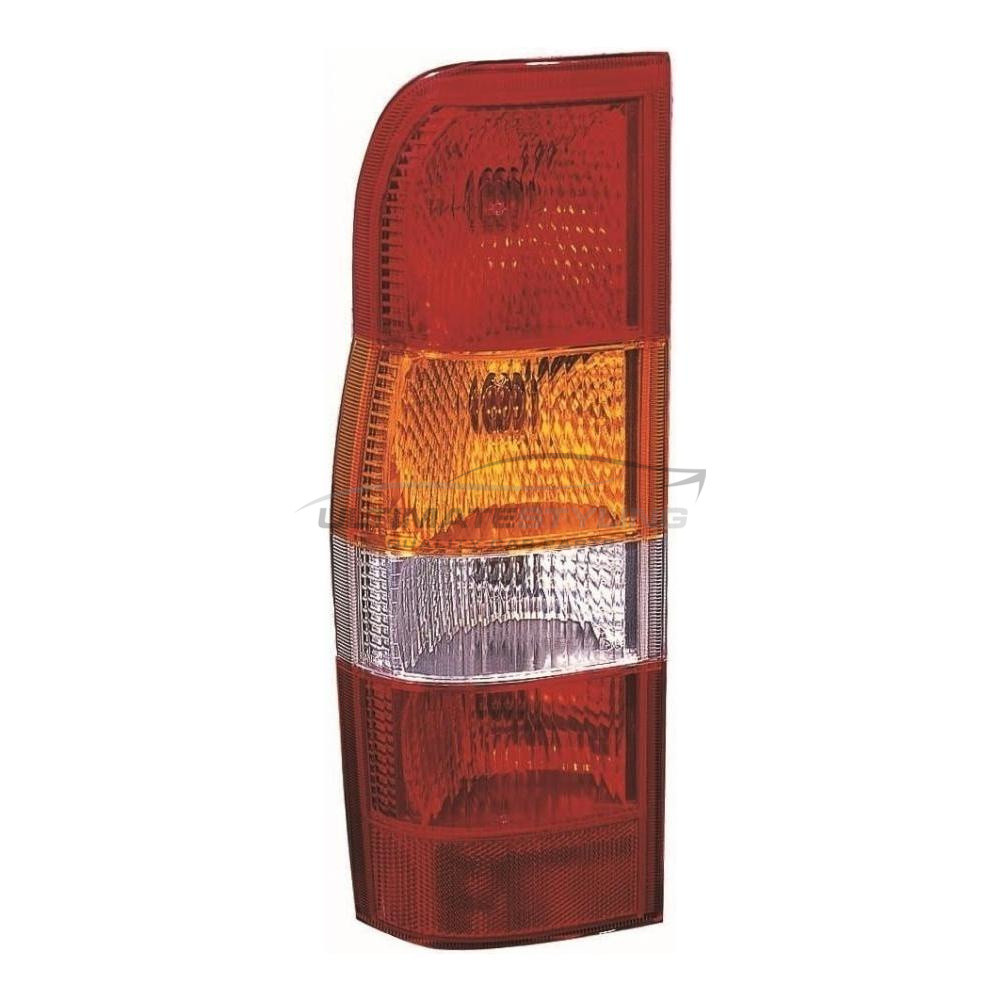 For 2015-2024 Ford Transit Left Rear Tail Light Assembly - Driver Side LH, Halogen, Red Lens
