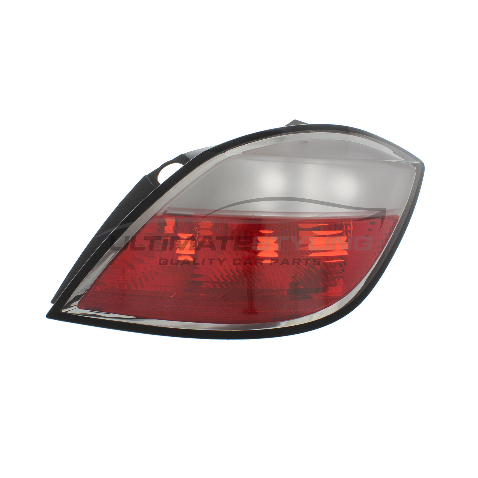 Vauxhall Astra 2004-2007 Non-LED with White Indicator Rear Light / Tail Light Excluding Bulb Holder Drivers Side (RH)