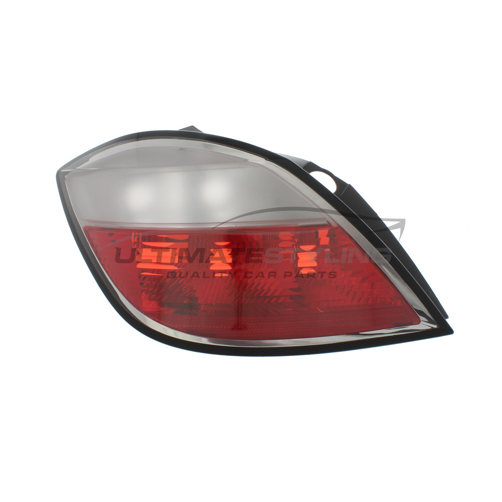 Vauxhall Astra 2004-2007 Non-LED with White Indicator Rear Light / Tail Light Excluding Bulb Holder Passenger Side (LH)