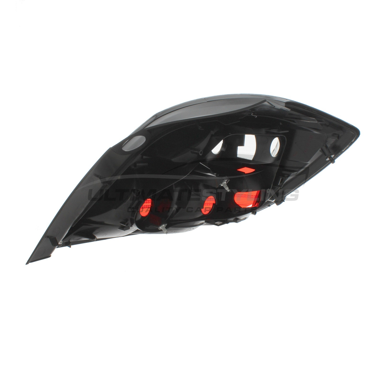 Vauxhall Astra 2007-2011 Non-LED with Smoked Indicator Rear Light / Tail Light Excluding Bulb Holder Passenger Side (LH)