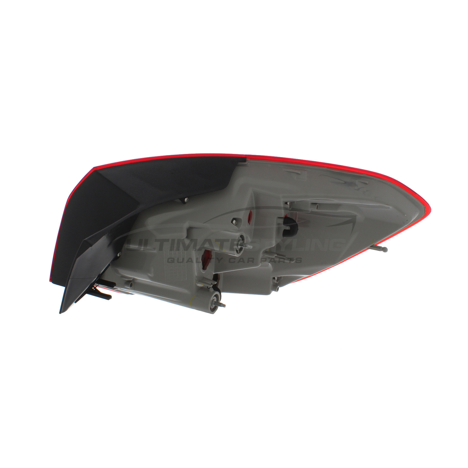 Vauxhall Astra 2010-2016 Non-LED Red Lens With Amber Indicator Outer (Wing) Rear Light / Tail Light Excluding Bulb Holder Passenger Side (LH)