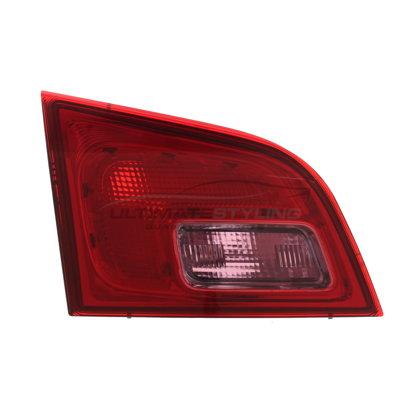 Vauxhall Astra 2010-2016 Non-LED Red Lens Inner (Boot) Rear Light / Tail Light Excluding Bulb Holder Passenger Side (LH)