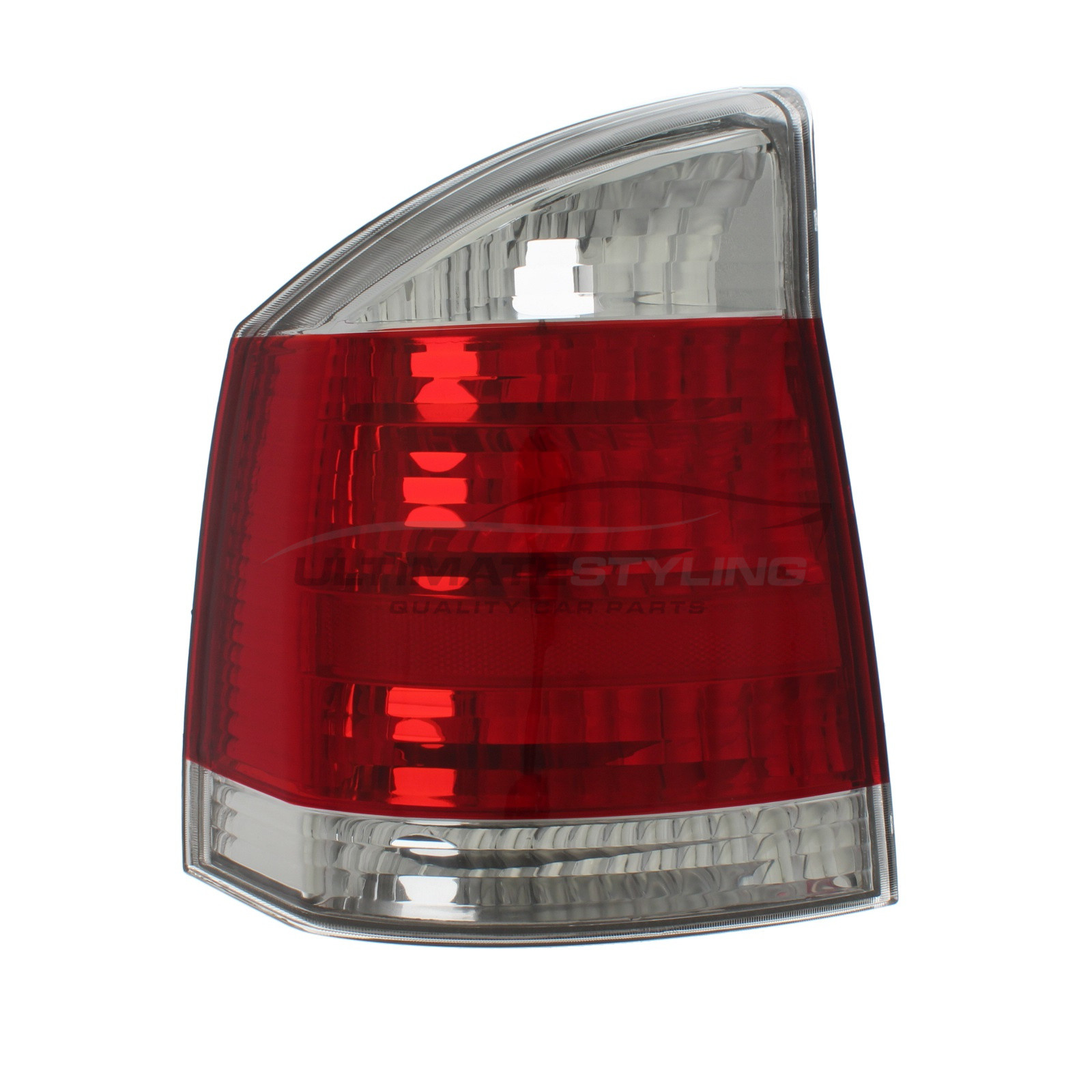 Vauxhall Vectra 2002-2009 Non-LED with Clear Indicator Rear Light / Tail Light Excluding Bulb Holder Passenger Side (LH)