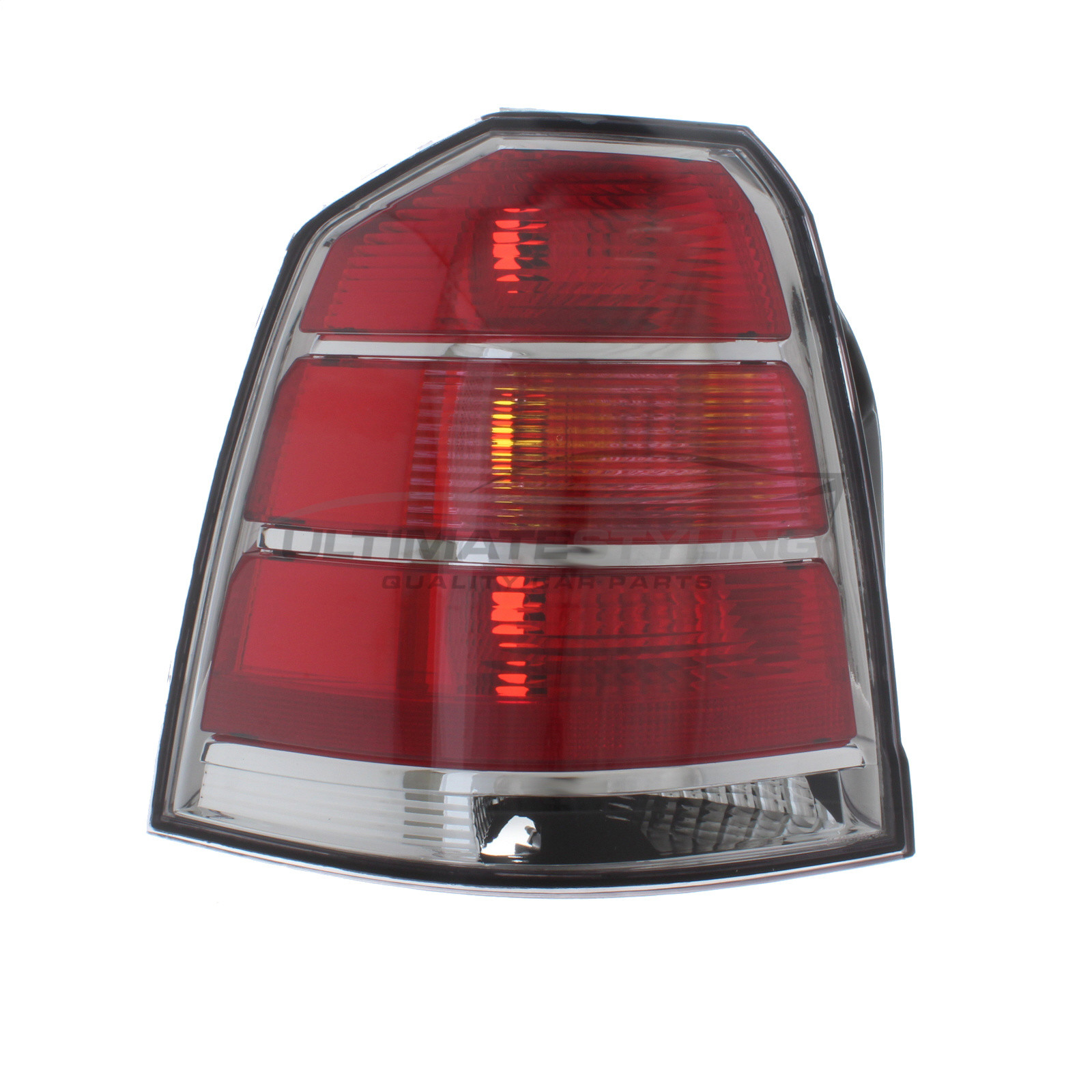 Vauxhall Zafira 2005-2008 Non-LED with Amber Indicator Rear Light / Tail Light Excluding Bulb Holder Passenger Side (LH)