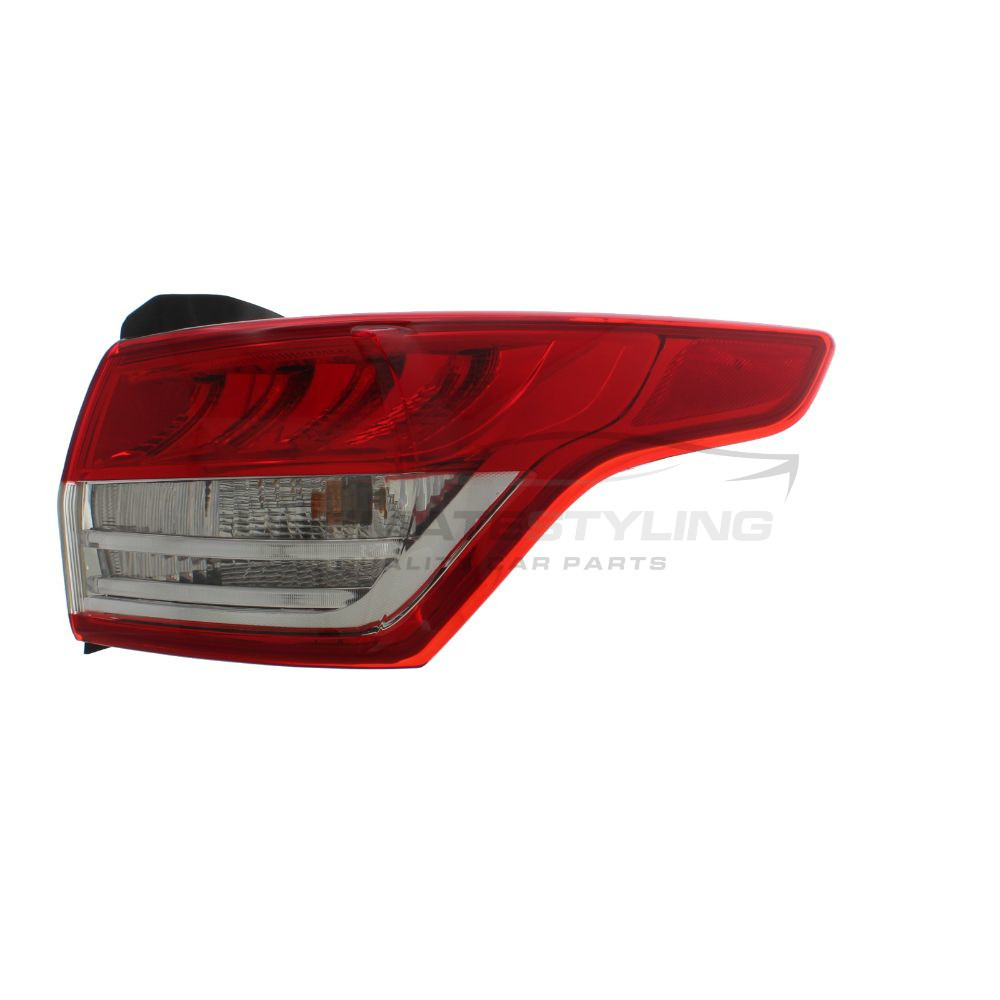 Ford Kuga 2012-2017 LED Outer (Wing) Rear Light / Tail Light Excluding Bulb Holder Drivers Side (RH)