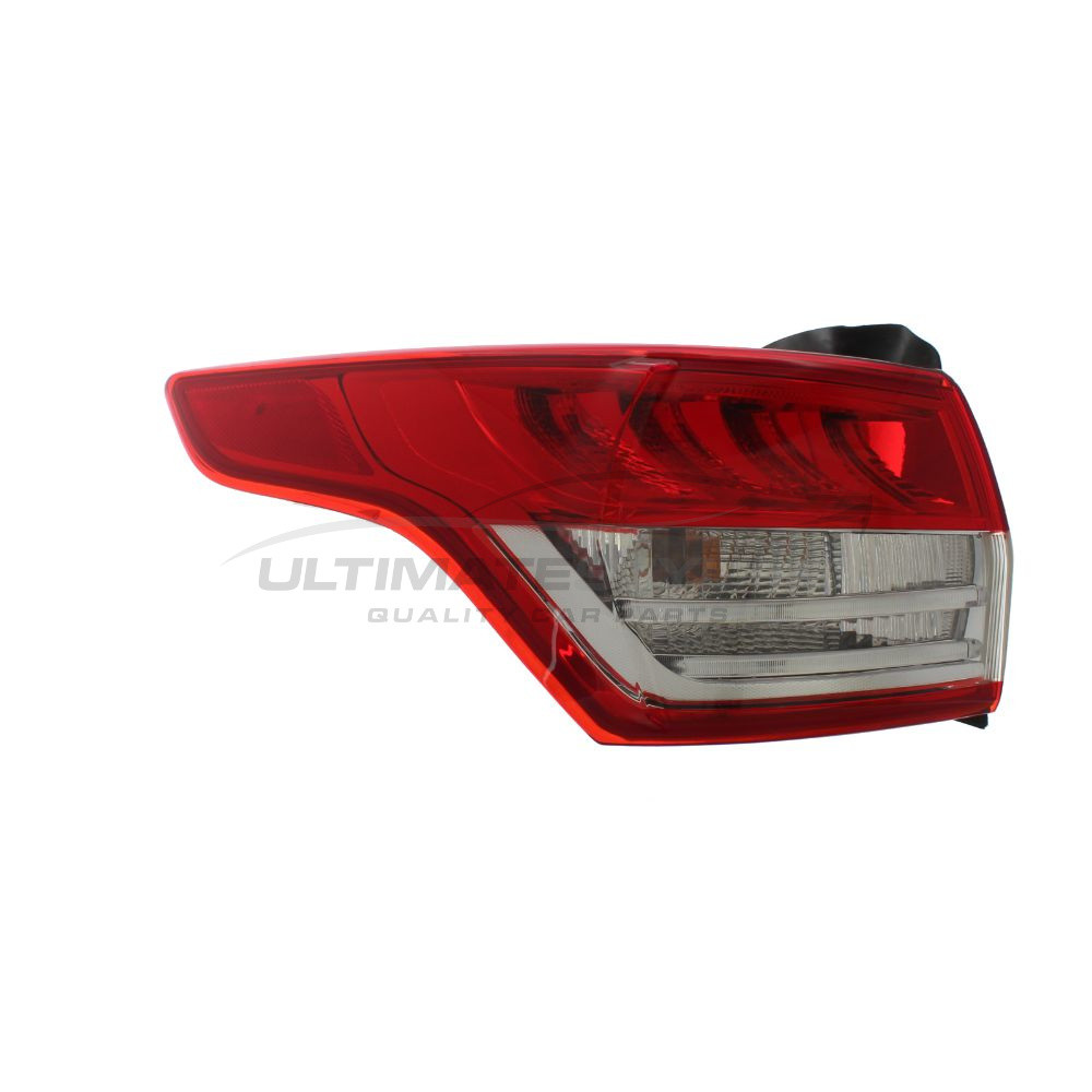 Ford Kuga 2012-2017 LED Outer (Wing) Rear Light / Tail Light Excluding Bulb Holder Passenger Side (LH)