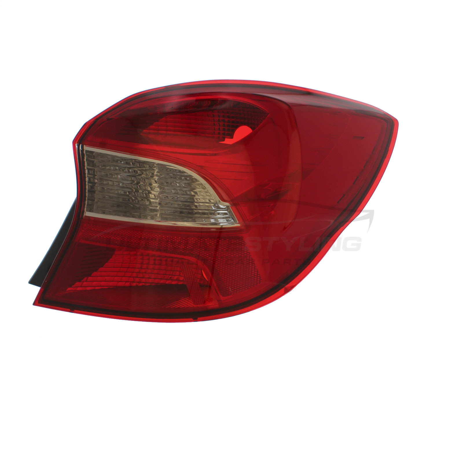 Ford Ka+ Active 2018-2020 Non-LED with Smoked Indicator Rear Light / Tail Light Excluding Bulb Holder Drivers Side (RH)