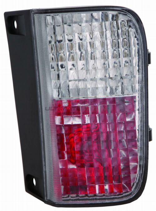 an Primastar 2004-2009 / Renault Trafic 2003-2009 / Vauxhall Vivaro 2001-2009 - Rear Fog & Reverse Light - 1 Rectangular Bulb Holder Base Type - Drivers Side Right Hand
