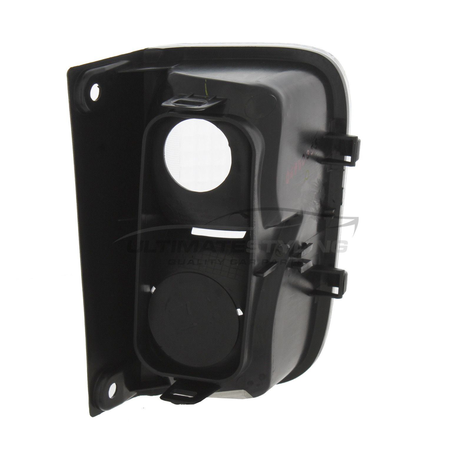 Nissan Primastar 2004-2009 / Renault Trafic 2003-2009 / Vauxhall Vivaro 2001-2009 - Rear Fog Light - 1 Rectangular Bulb Holder Base Type - Passenger Side Left Hand
