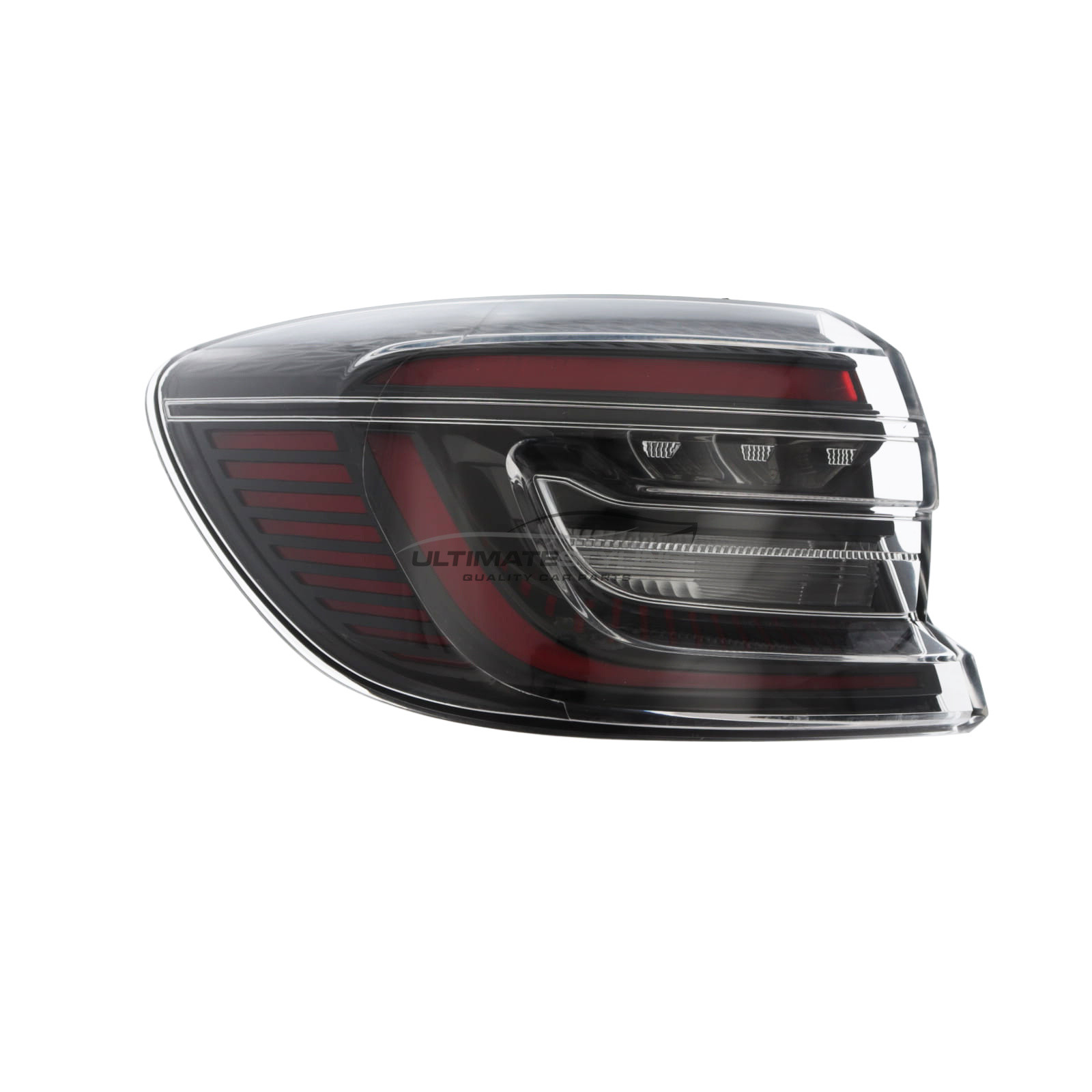 Renault Clio 2023-> Rear Light / Tail Light - Outer (Wing) - LED Type - Includes Bulbs & Bulb Holder - Passenger Side Left Hand