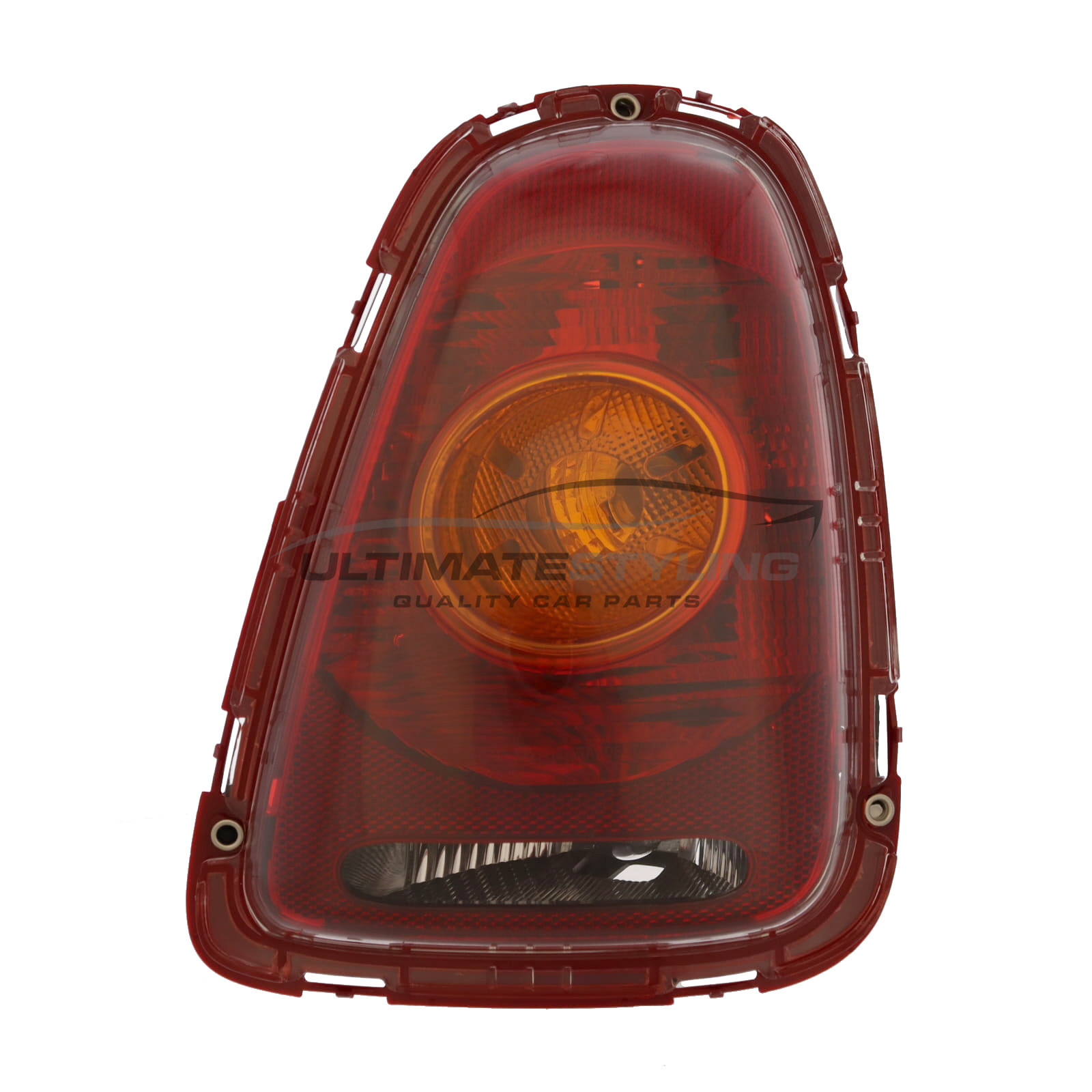 Mini MINI 2006-2010 Non-LED with Amber Indicator Rear Light / Tail Light Including Bulb Holder Drivers Side (RH)