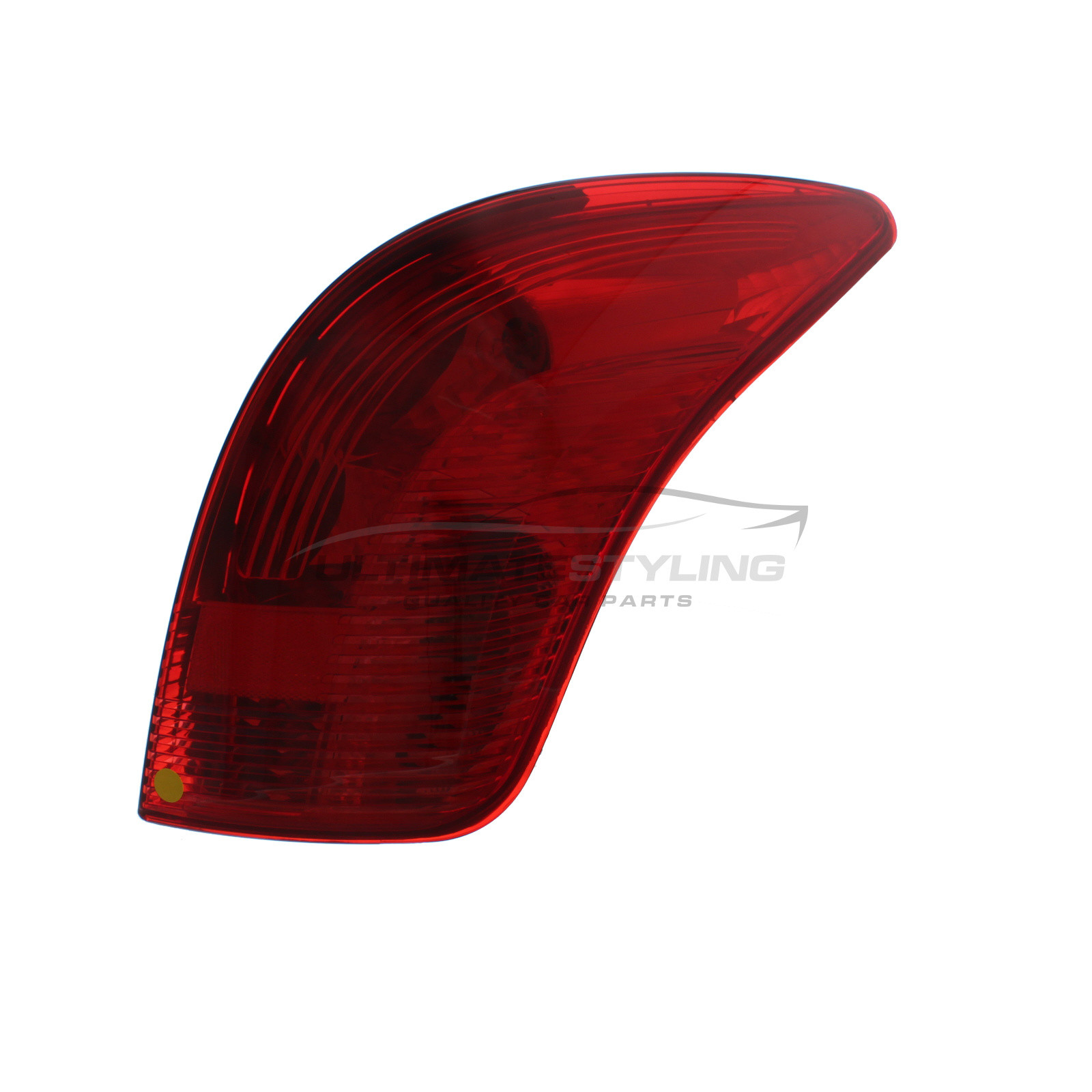 Peugeot 308 2008-2015 Non-LED Red Lens Rear Light / Tail Light Including Bulb Holder Drivers Side (RH)