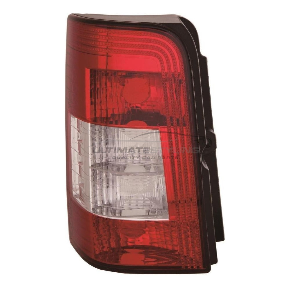 Citroen Berlingo 2005-2012 / Peugeot Partner 2005-2011 Non-LED with Clear Indicator Rear Light / Tail Light Excluding Bulb Holder Passenger Side (LH)