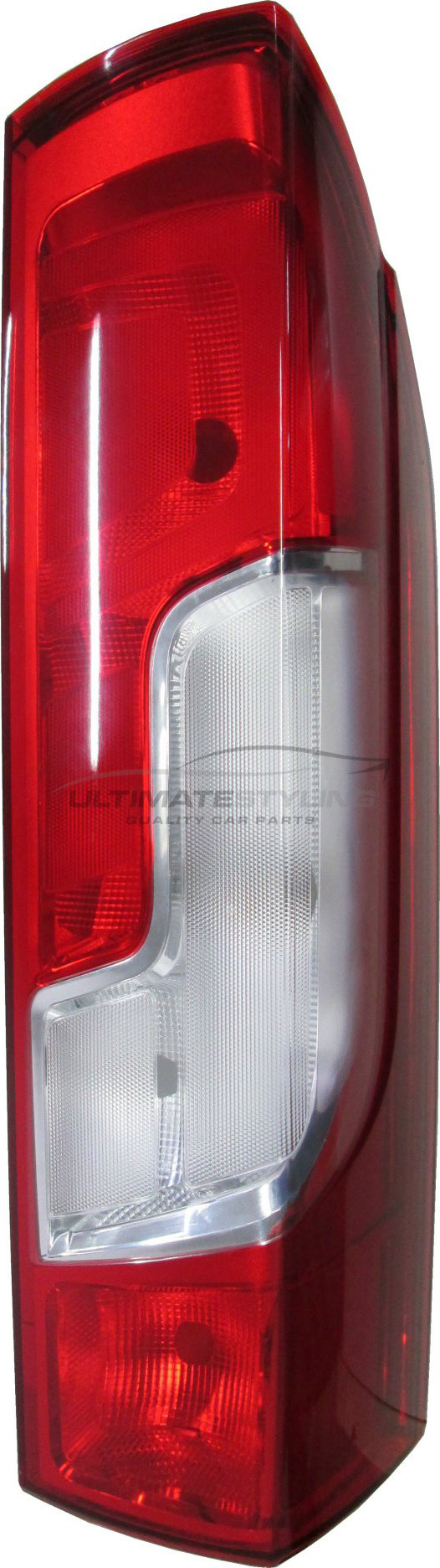 Citroen Relay, Fiat Ducato, Peugeot Boxer, Vauxhall Movano Rear Light / Tail Light - Drivers Side (RH), Rear - Non-LED