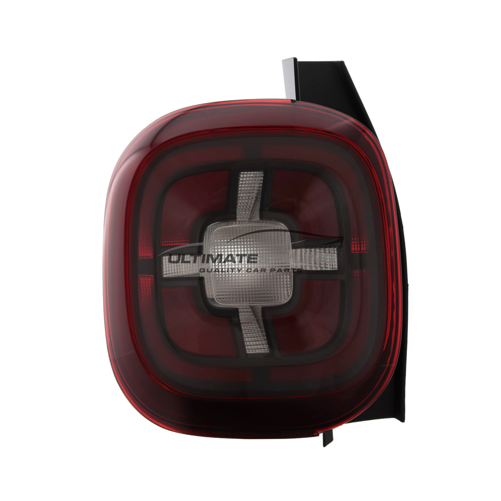 Dacia Duster 2018-2021 - Rear Light / Tail Light - Non-LED Type - Dark Red / Clear - Passenger Side Left Hand