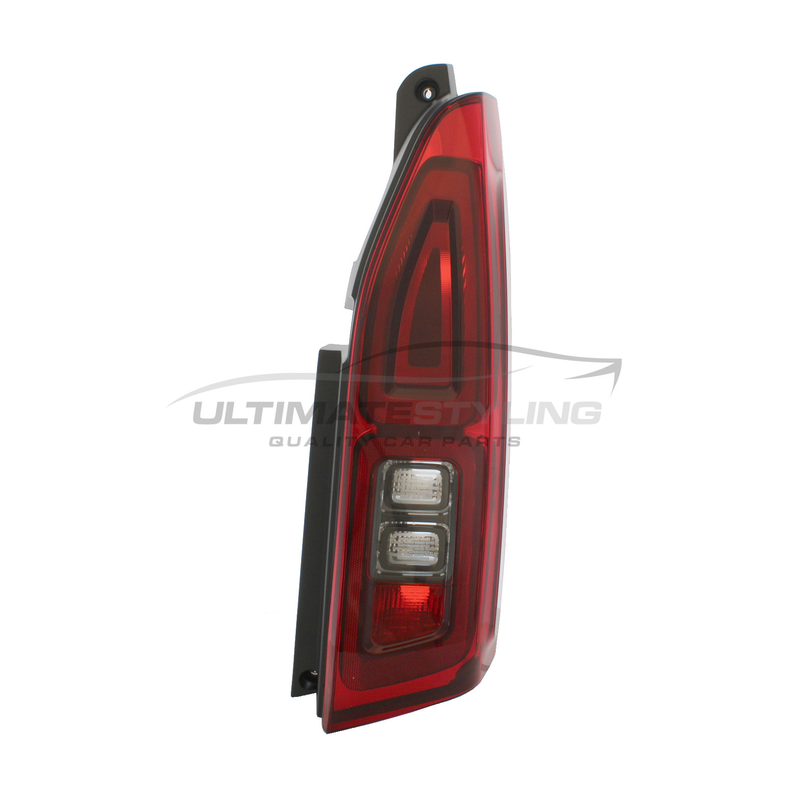 Citroen Berlingo 2018-> / Vauxhall Combo 2018-> Non-LED with Clear Indicator Rear Light / Tail Light Excluding Bulb Holder Drivers Side (RH)