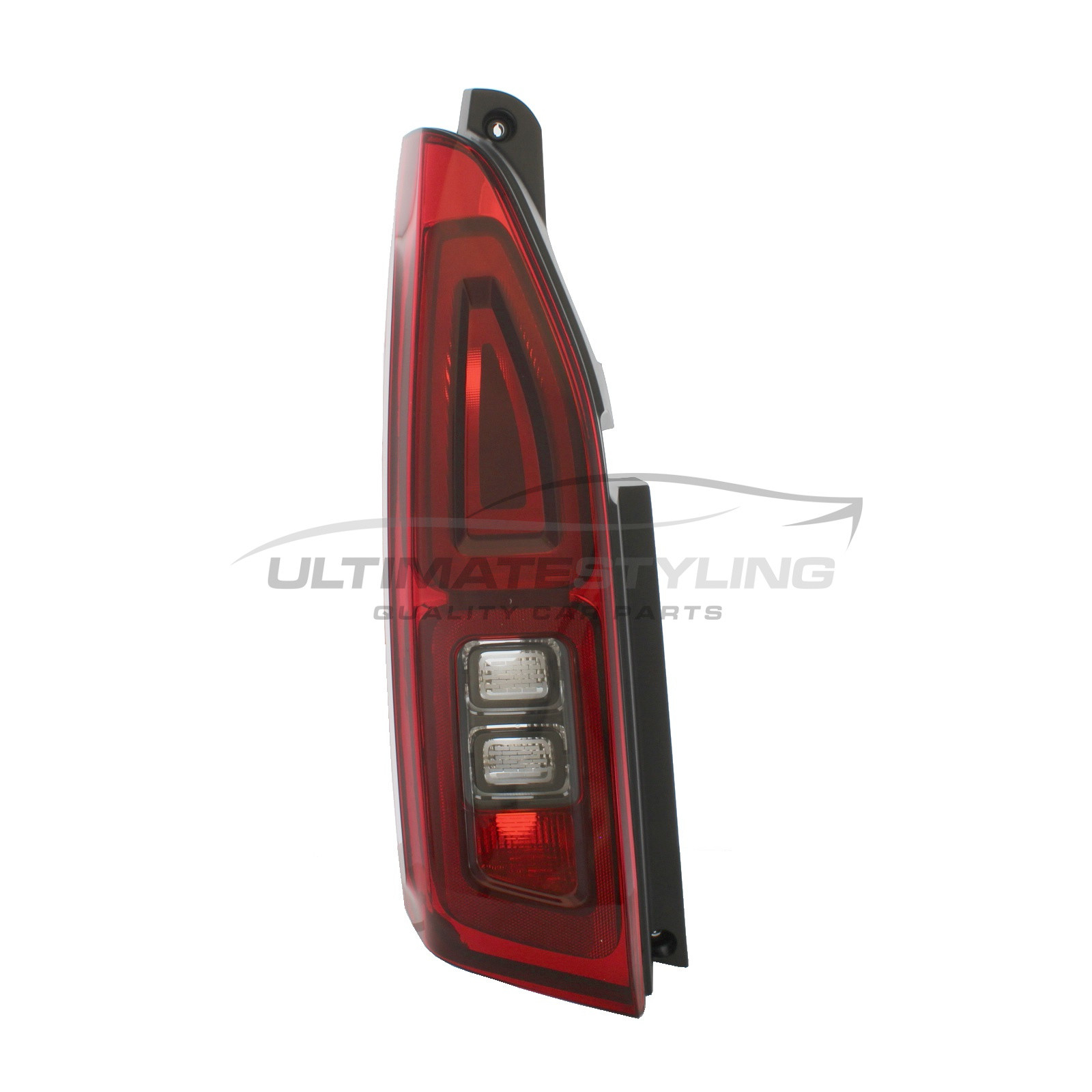 Citroen Berlingo 2018-> / Vauxhall Combo 2018-> Non-LED with Clear Indicator Rear Light / Tail Light Excluding Bulb Holder Passenger Side (LH)