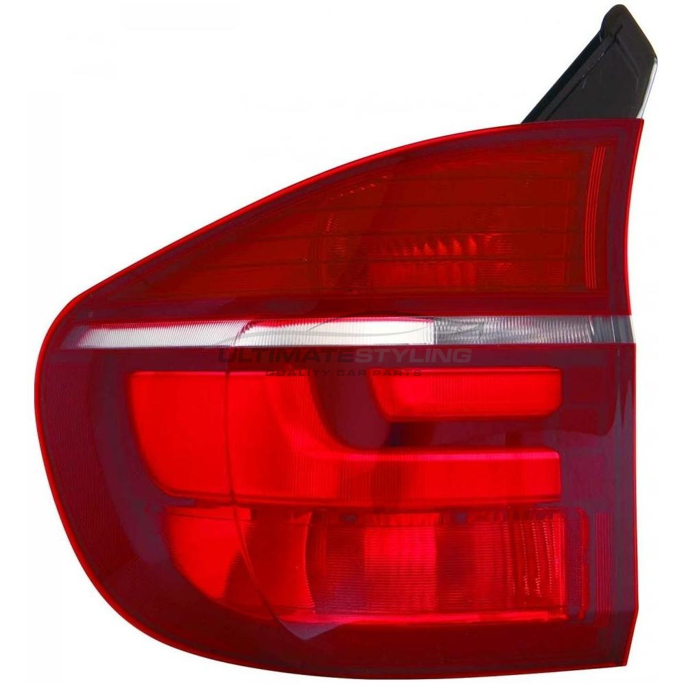 BMW X5 2010-2014 LED Outer (Wing) Rear Light / Tail Light Excluding Bulb Holder Passenger Side (LH)