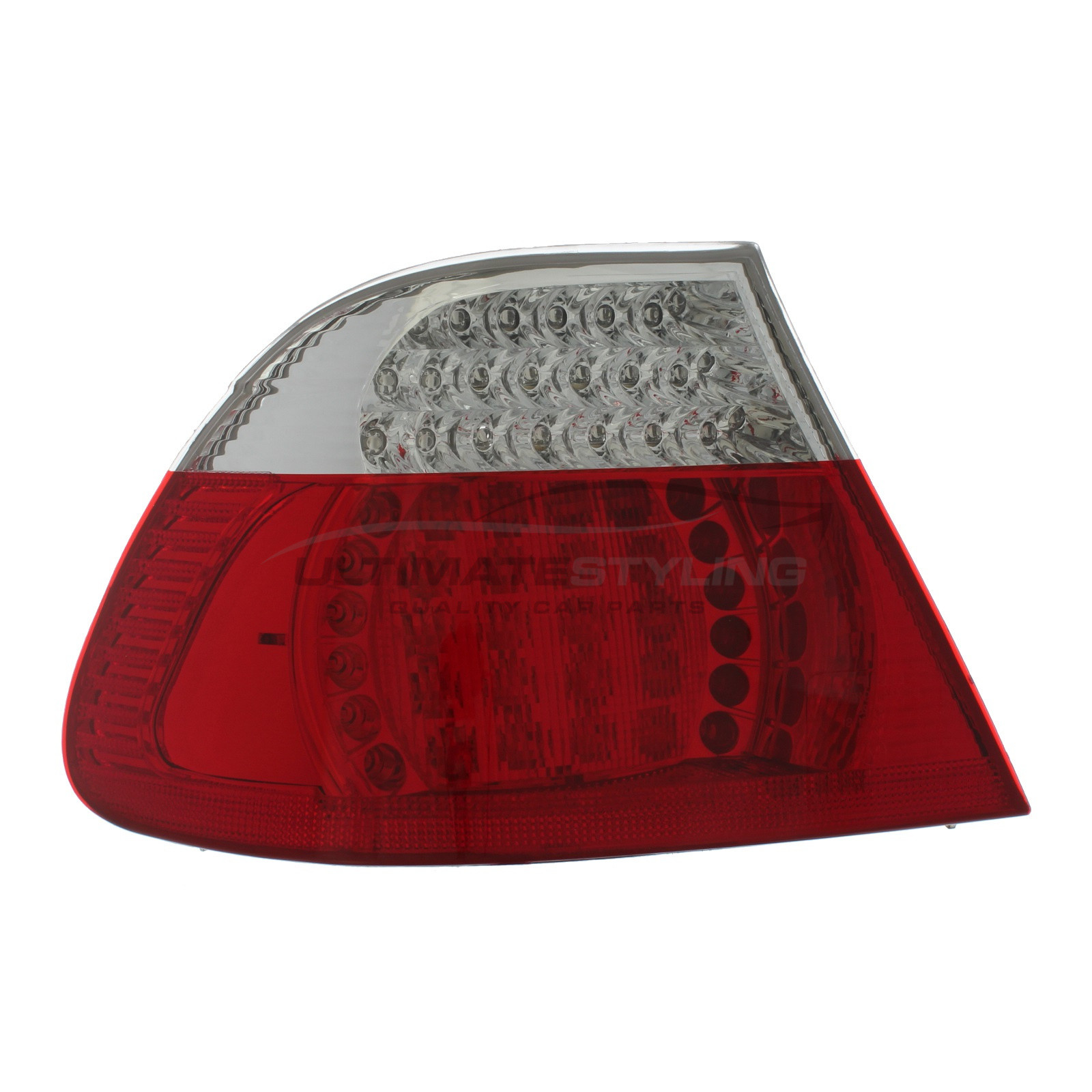 BMW 3 Series 2003-2007 LED with Clear Indicator Outer (Wing) Rear Light / Tail Light Including Bulb Holder Passenger Side (LH)