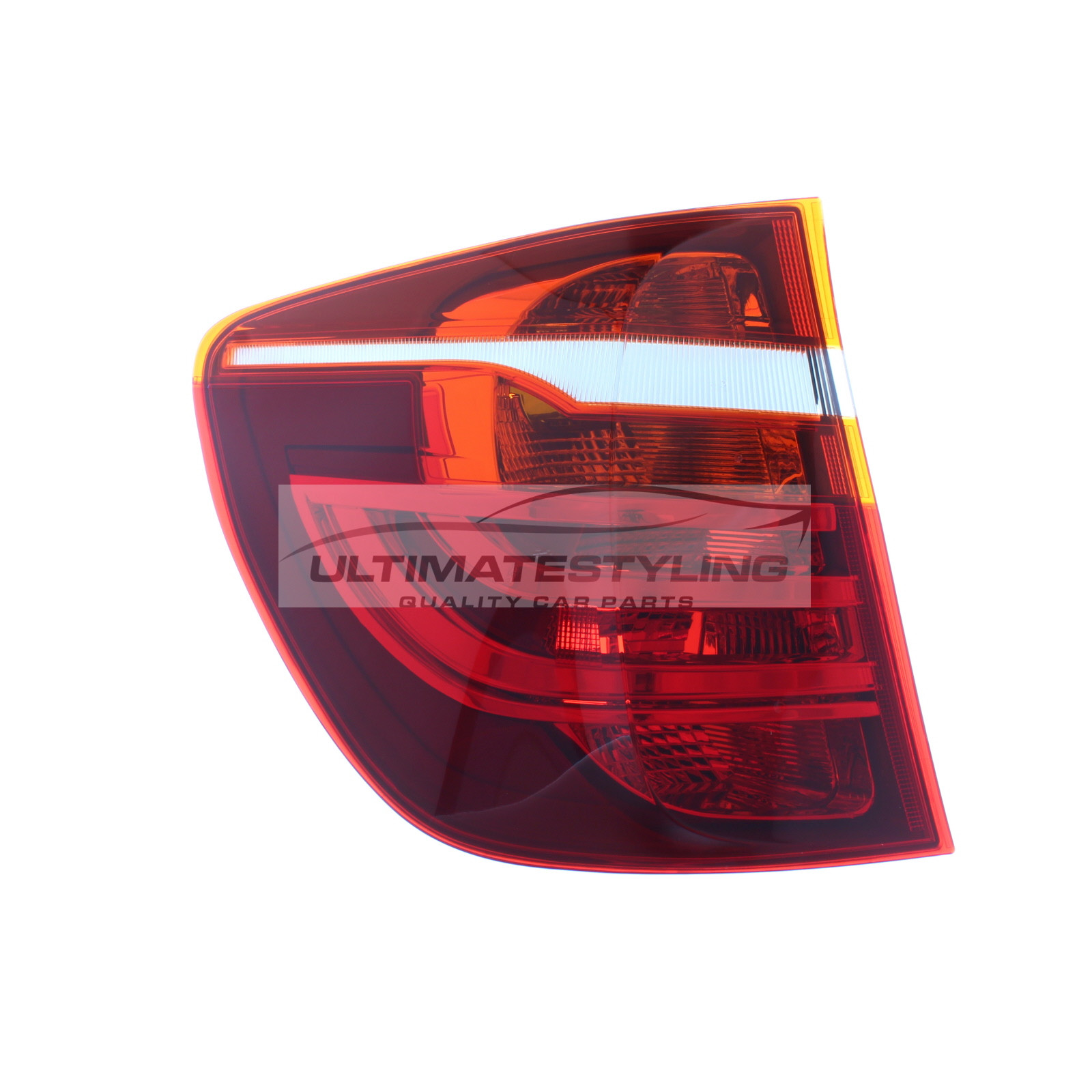 BMW X3 2010-2019 Non-LED Outer (Wing) Rear Light / Tail Light Excluding Bulb Holder Passenger Side (LH)