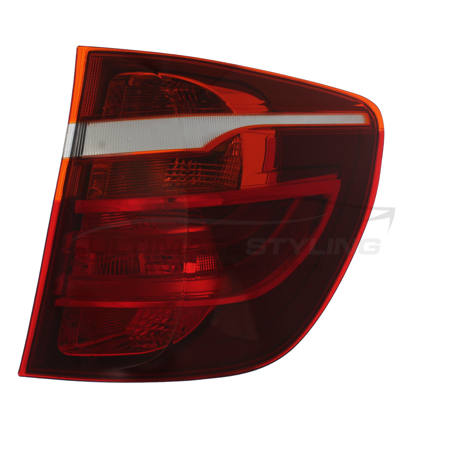 BMW X3 2010-2019 LED Red Lens Outer (Wing) Rear Light / Tail Light Excluding Bulb Holder Drivers Side (RH)
