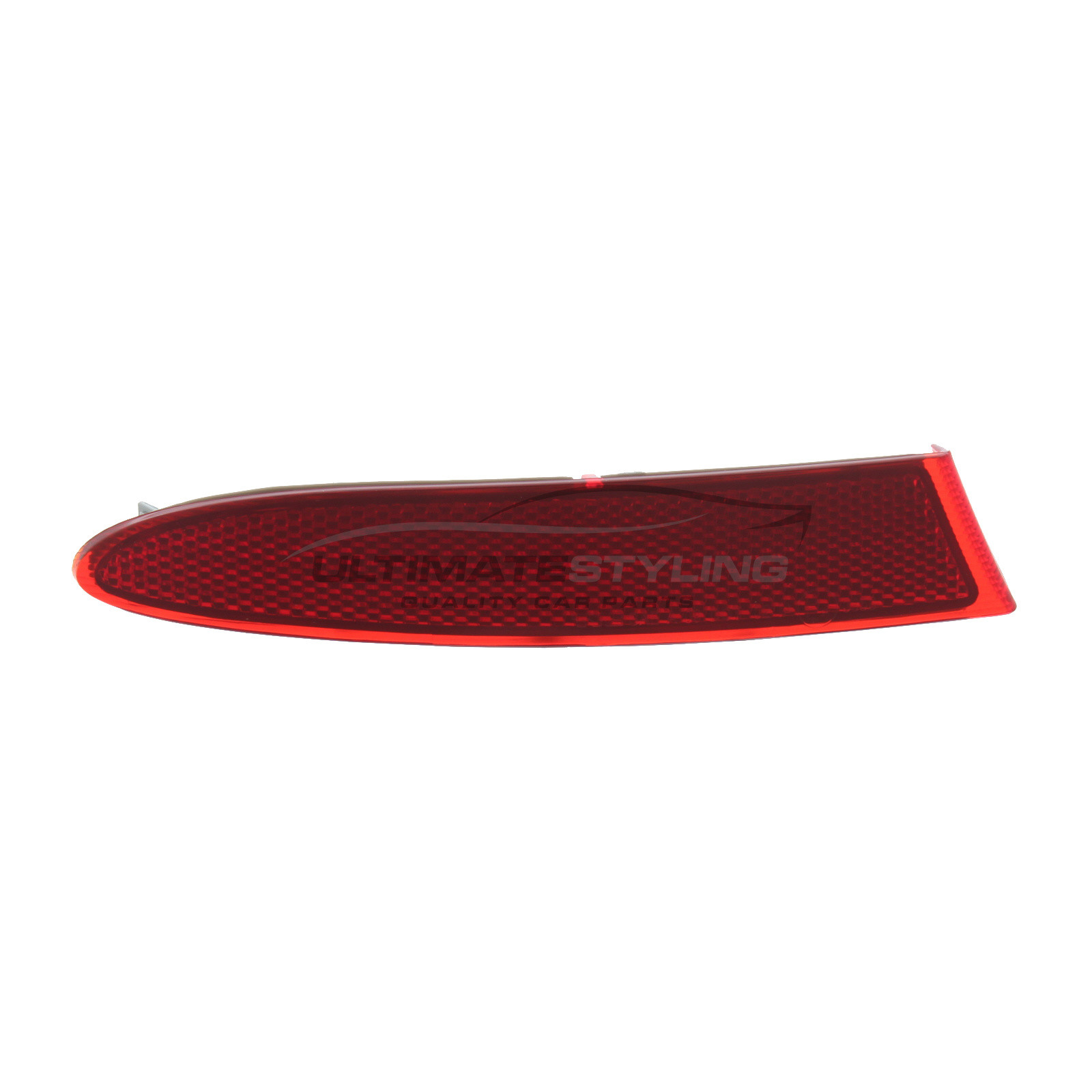 BMW X3 2012-2019 - Rear Reflector - Red - Outer Corner Points Downwards Type - Drivers Side Right Hand