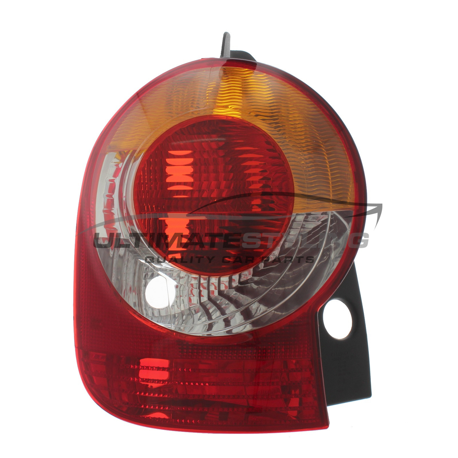 Renault Modus 2004-2006 Non-LED with Amber Indicator Rear Light / Tail Light Excluding Bulb Holder Passenger Side (LH)