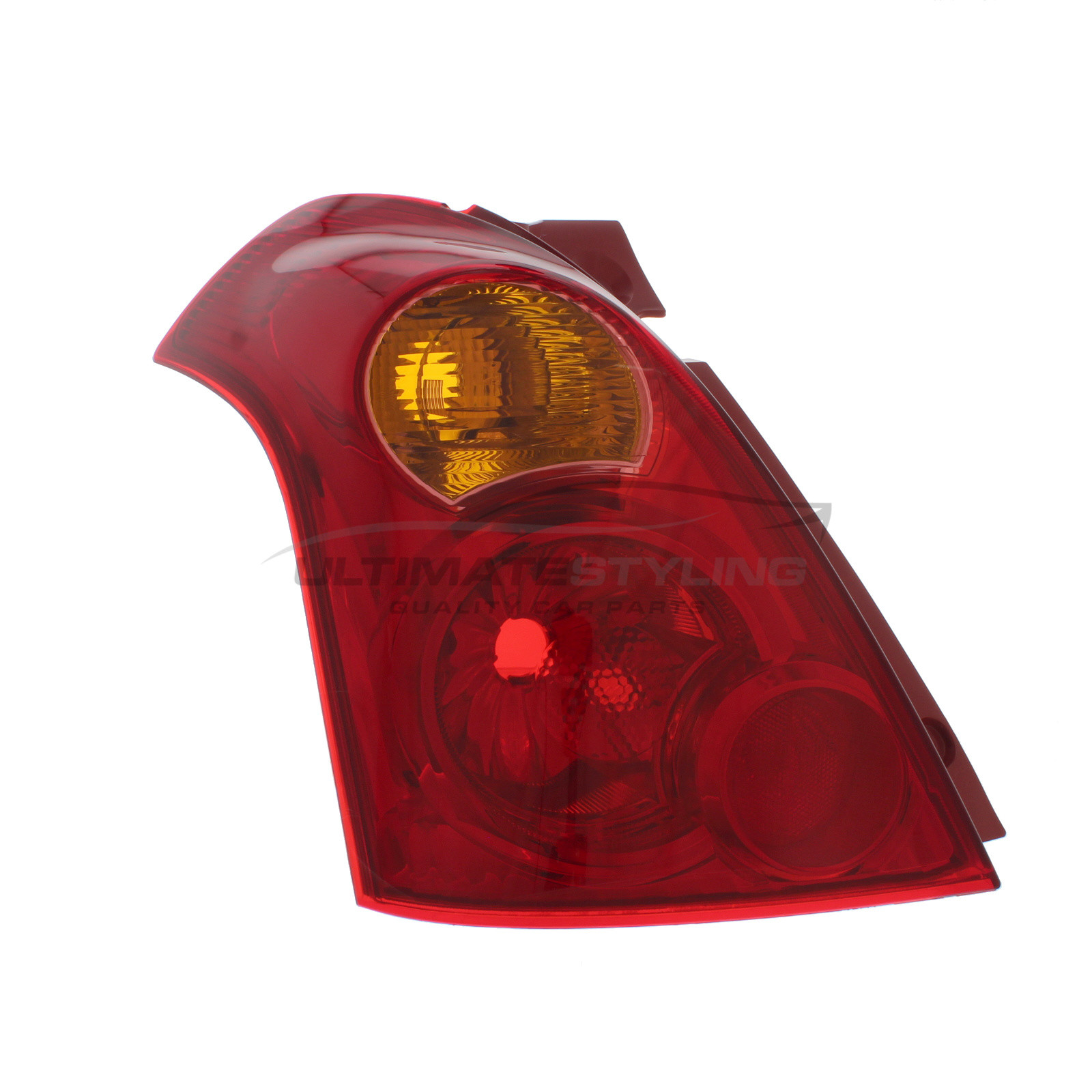 Suzuki Swift 2006-2011 Non-LED with Amber Indicator Rear Light / Tail Light Excluding Bulb Holder Passenger Side (LH)