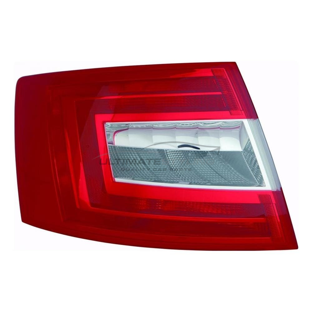 Skoda Octavia 2013-2017 Non-LED Rear Light / Tail Light Excluding Bulb Holder Passenger Side (LH)