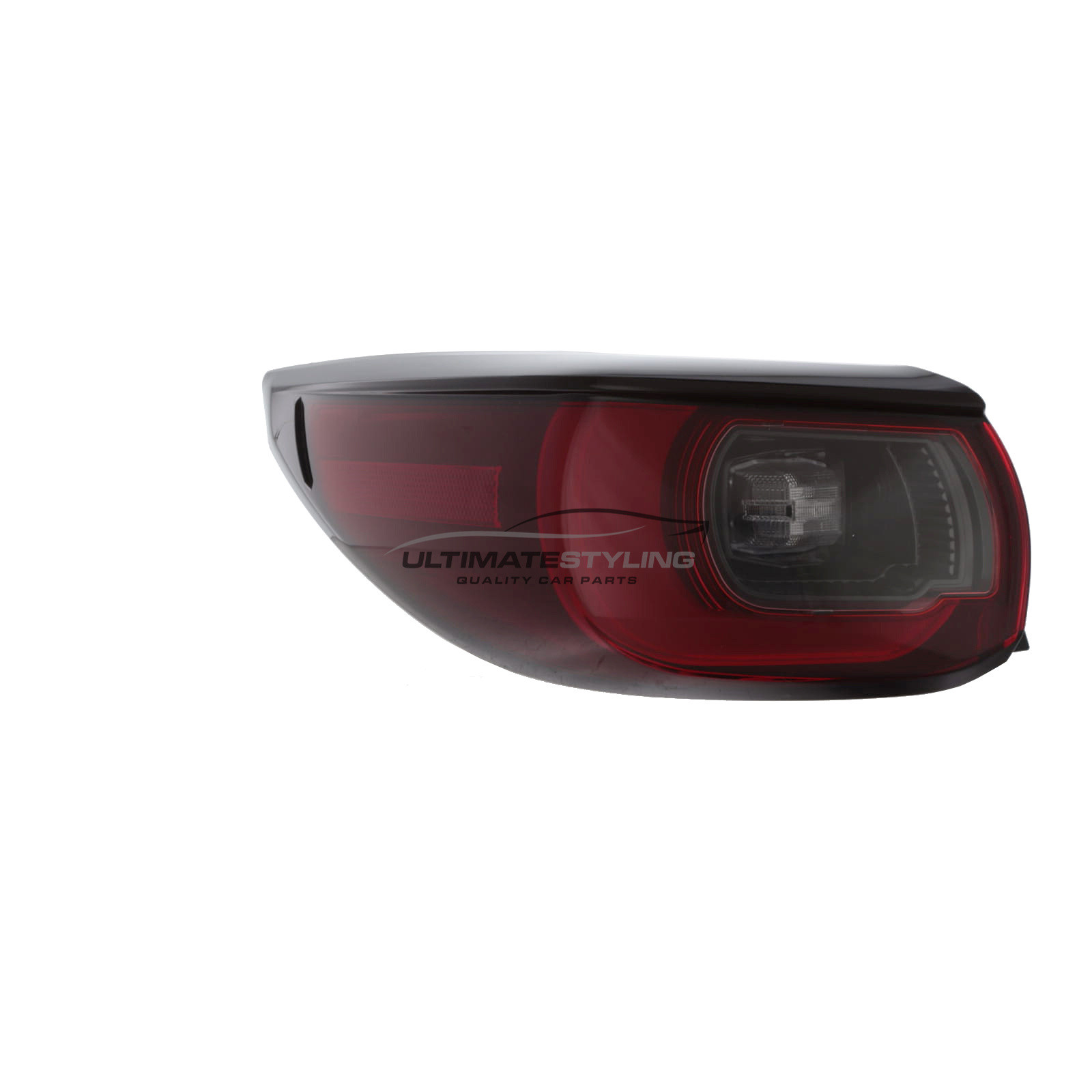 Mazda CX-5 2021-> Rear Light / Tail Light - Outer (Wing) - Red - Clear Indicator - LED Type - Passenger Side Left Hand