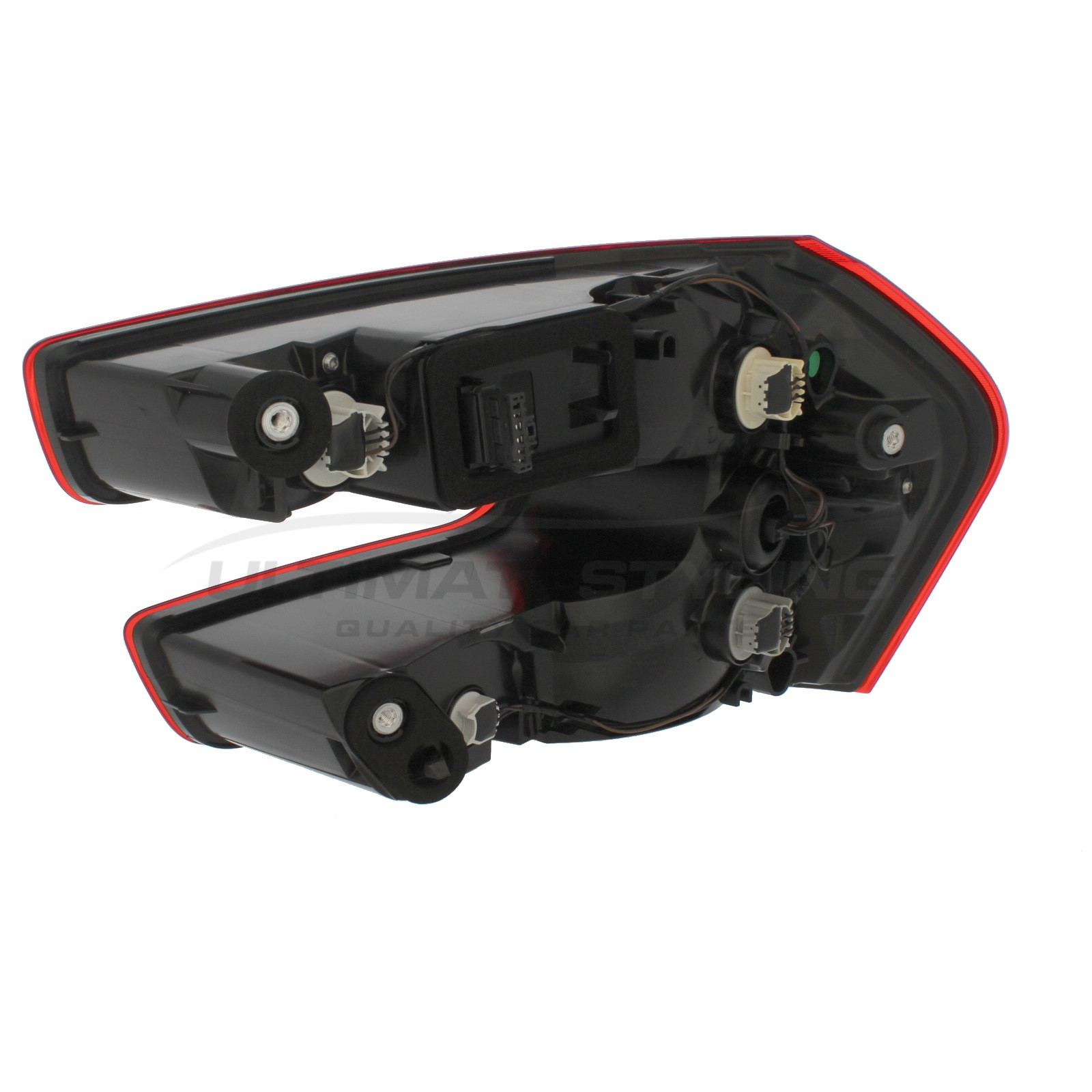 Citroen C4 Grand Picasso 2013-2016 - Rear Light / Tail Light - OEM Magneti Marelli Brand - Red & Clear - Includes Bulbs & Bulb Holder - Passenger Side Left Hand