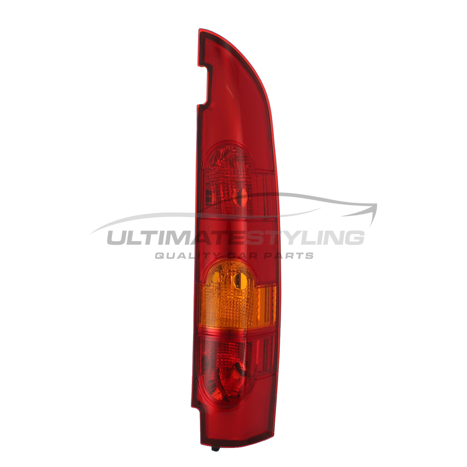 Nissan Kubistar 2003-2010 / Renault Kangoo 2003-2009 Non-LED with Amber Indicator Rear Light / Tail Light Excluding Bulb Holder Drivers Side (RH)