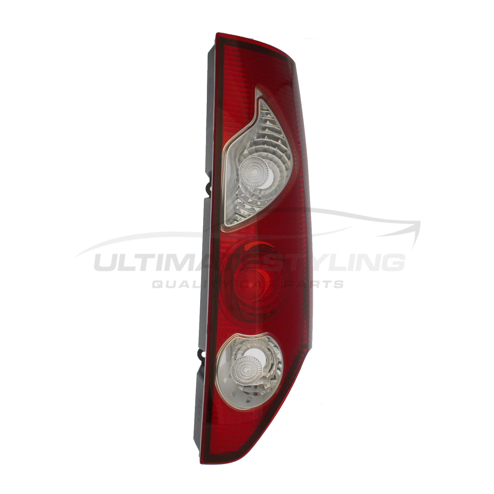 Renault Kangoo 2008-2013 Non-LED with Clear Indicator Rear Light / Tail Light Excluding Bulb Holder Drivers Side (RH)