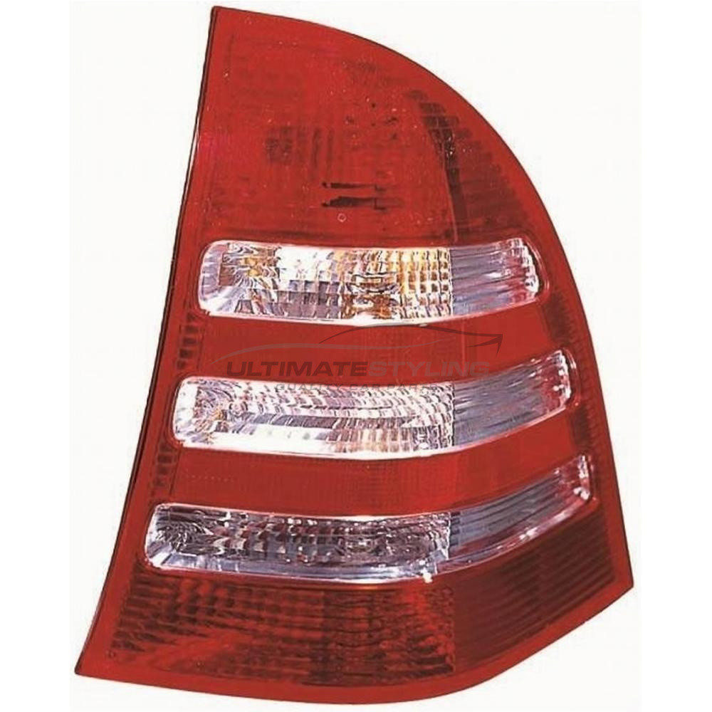 Mercedes Benz C Class 2004-2008 Non-LED Rear Light / Tail Light Excluding Bulb Holder Drivers Side (RH)