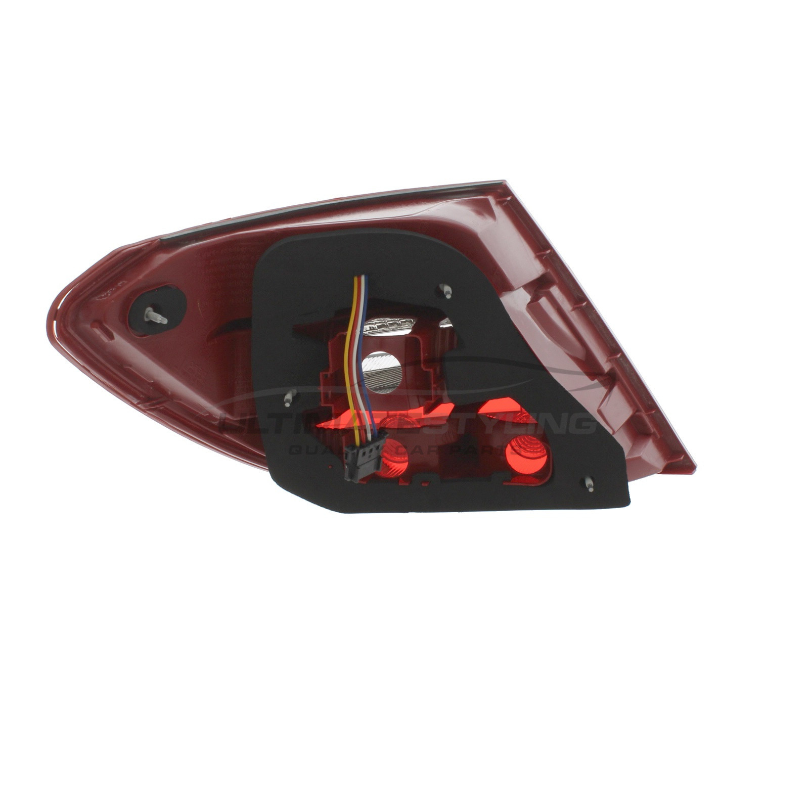 Mercedes Benz C Class 2011-2016 LED with Clear Indicator Rear Light / Tail Light Excluding Bulb Holder Drivers Side (RH)