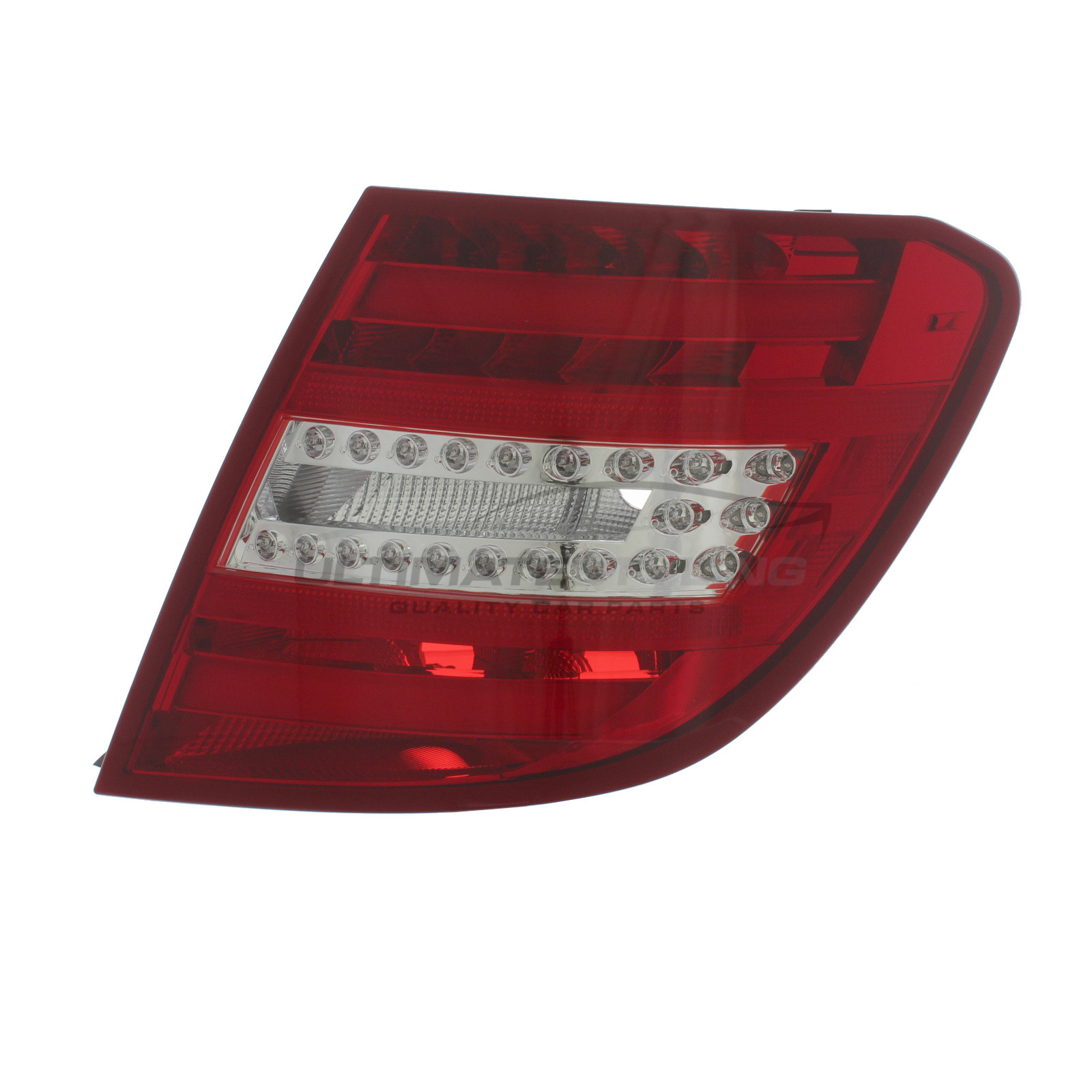 Mercedes Benz C Class 2011-2015 LED with Clear Indicator Rear Light / Tail Light Excluding Bulb Holder Drivers Side (RH)